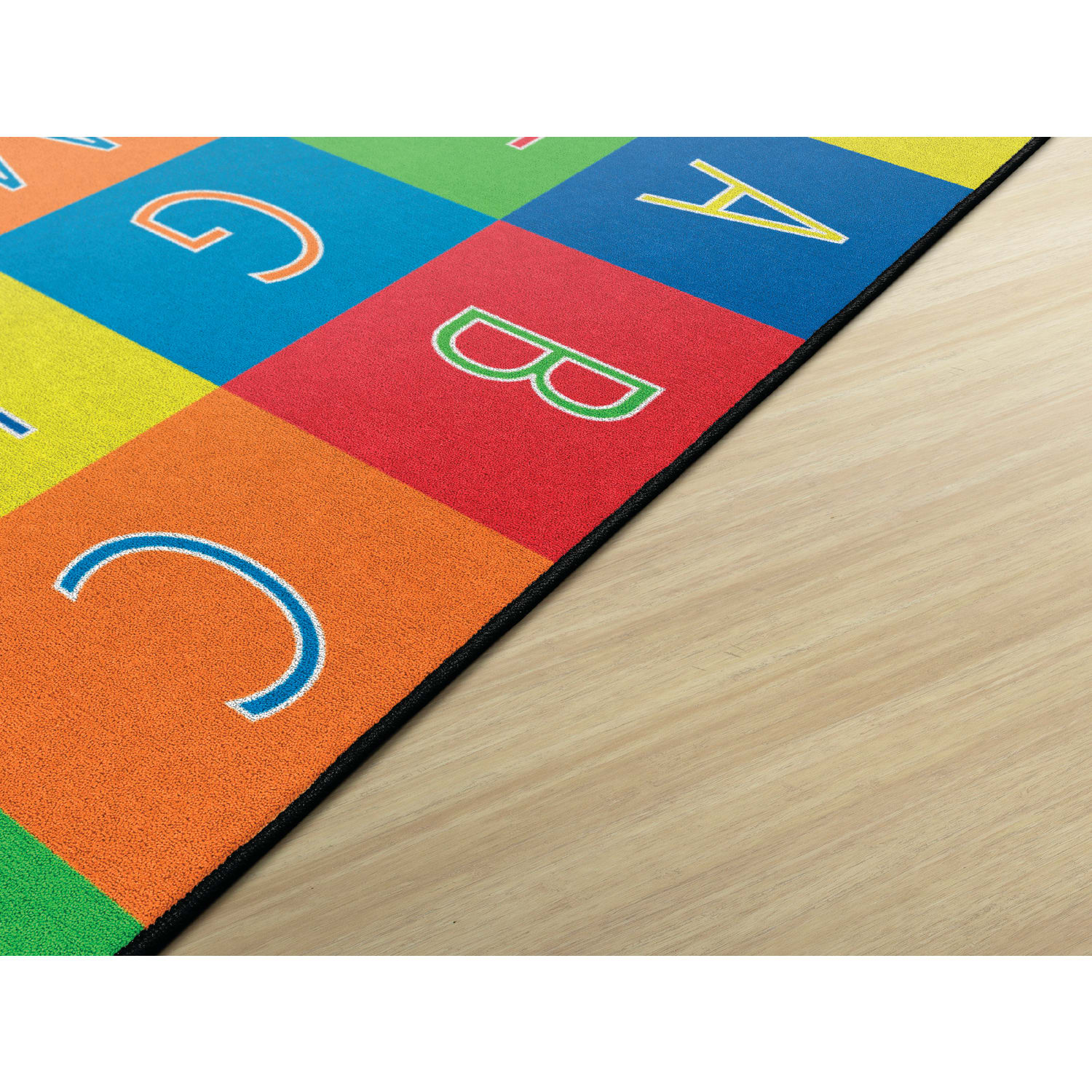 Flagship Carpets Alphabet Seating Rug, 6ft x 8ft 4in, Multicolor - Image 3