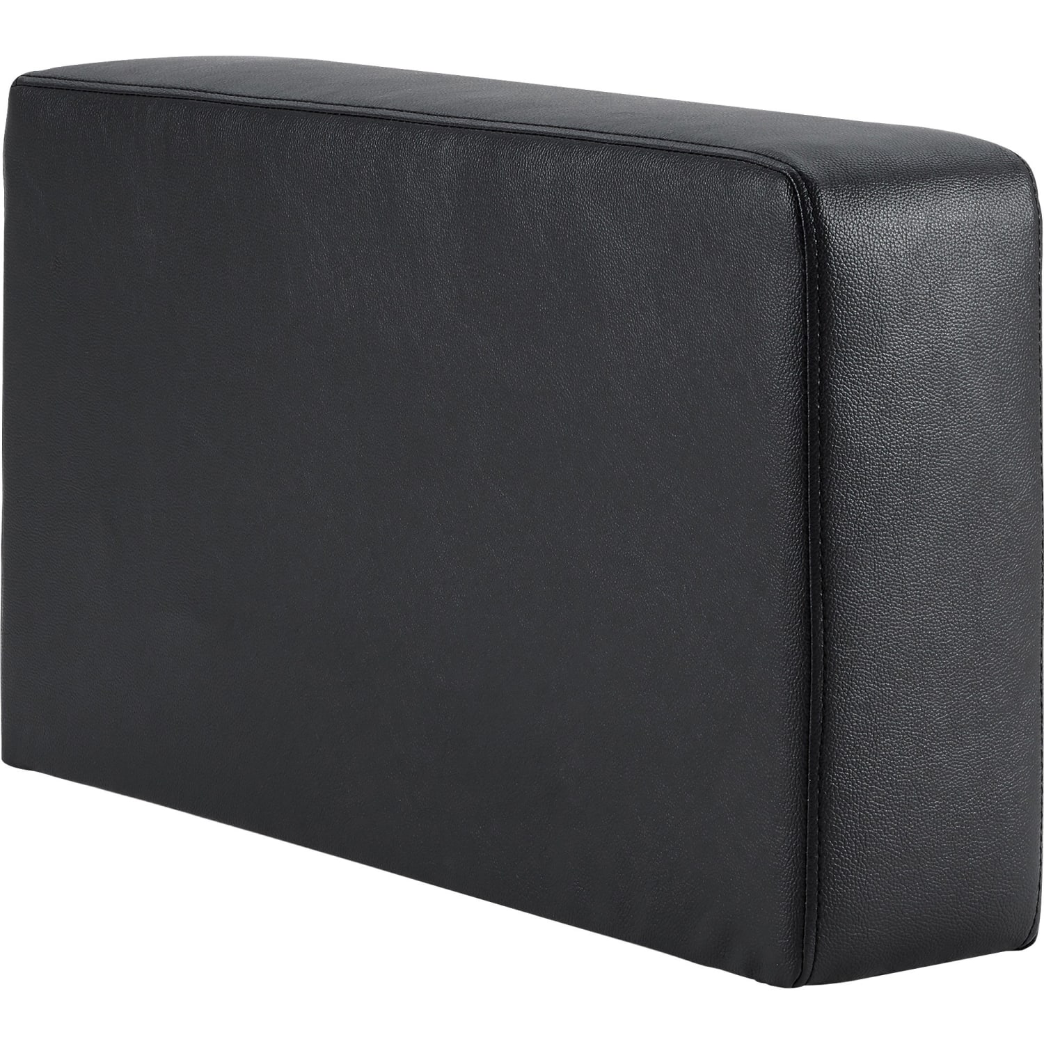 Lorell Contemporary Sofa Seat Cushioned Armrest 1338inH x 434inW x 2512inD Black PopularChairscom Lorell Contemporary Sofa Seat Cushioned Armrest 13 38inH x 4 34inW x 25 12inD Black PopularChairscom