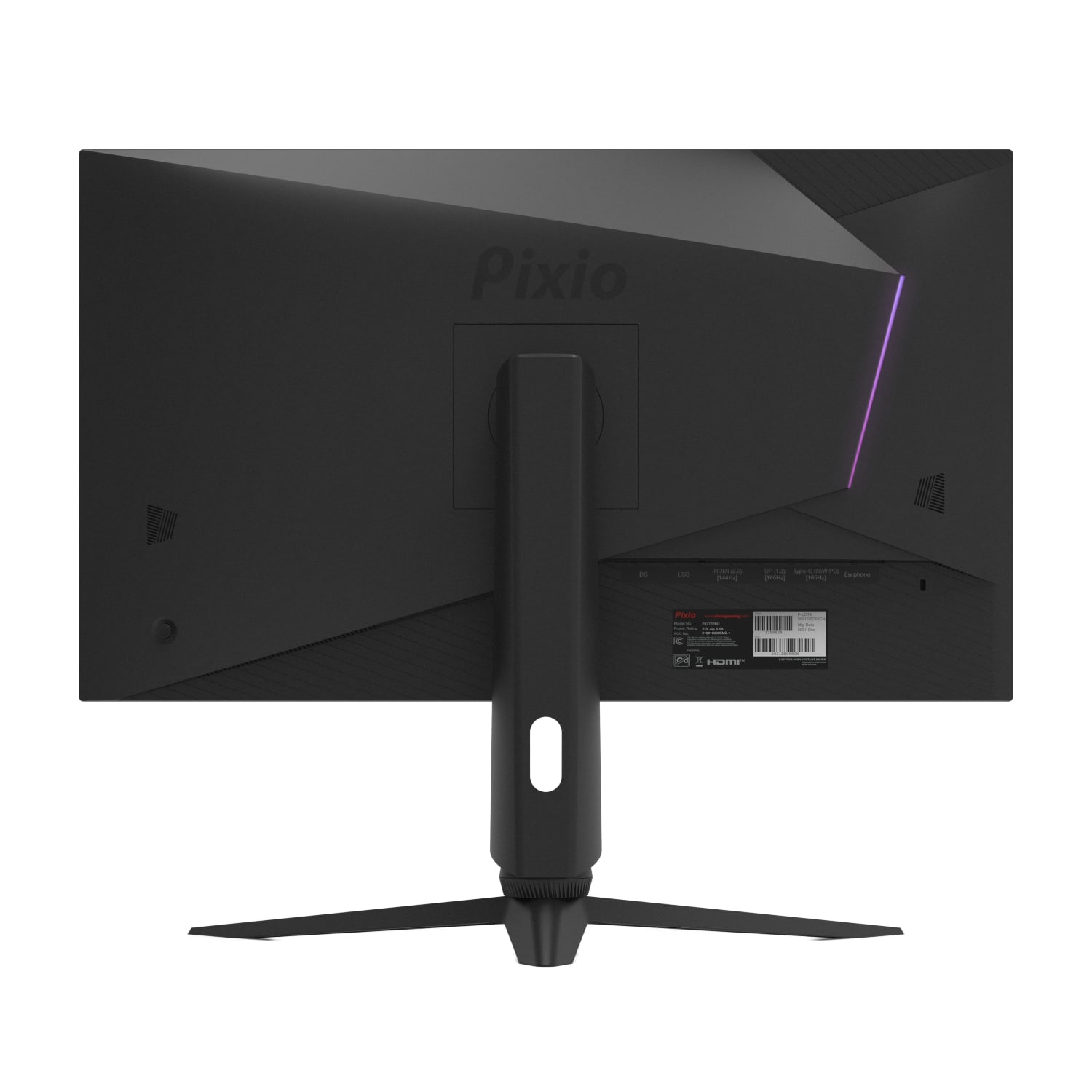 Pixio PX277 PRO 27in 1440p 165Hz Fast-IPS LED Gaming Monitor, FreeSync - Image 6
