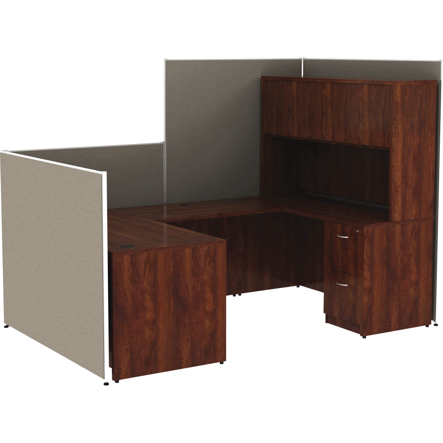 Lorell Panel System Fabric Panel, 48inH x 36inW, Gray - Image 5
