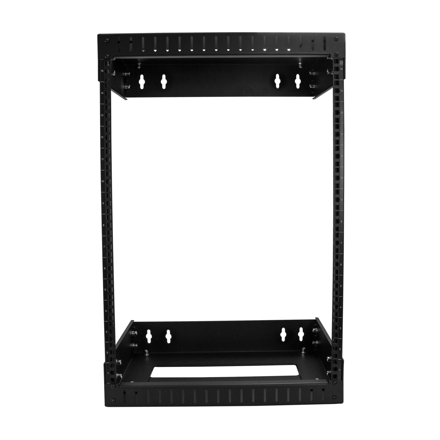 StarTech.com 15U Wallmount Server Rack with Adjustable Rails - Up to 20 Inches Depth - 19in Wide - Image 3