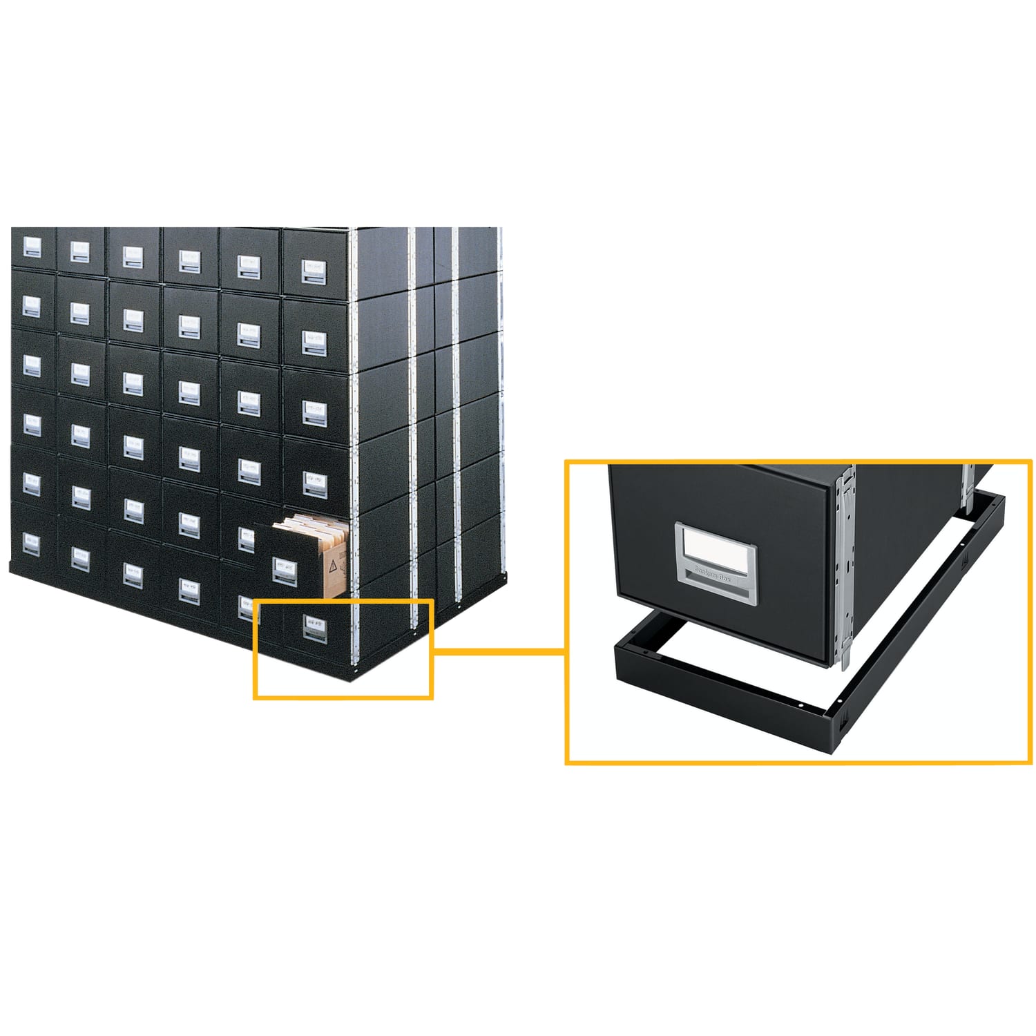 Bankers Box Metal Base, Letter Size, 2 1/2in x 13 7/8in x 25 3/8in - Image 3
