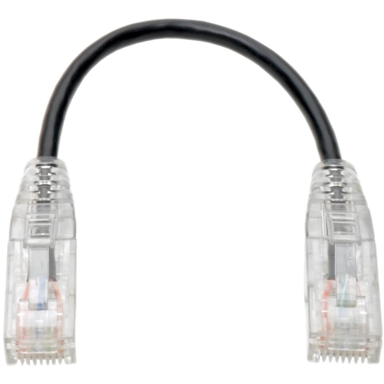 Tripp Lite Cat6 UTP Patch Cable (RJ45) - M/M, Gigabit, Snagless, Molded, Slim, Black - Image 3