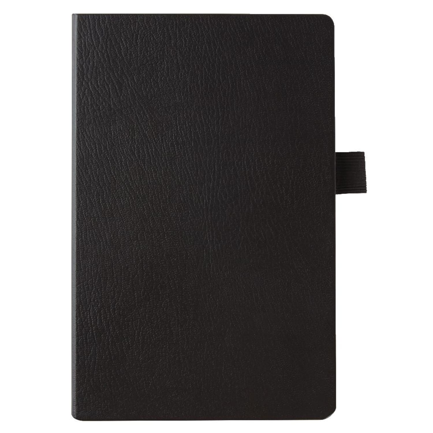 Office Depot Brand Premium Hardcover Business Journal, 8 1/2in x 5 1/2in, Narrow Ruled, 192 Pages (96 Sheets), Black - Image 3