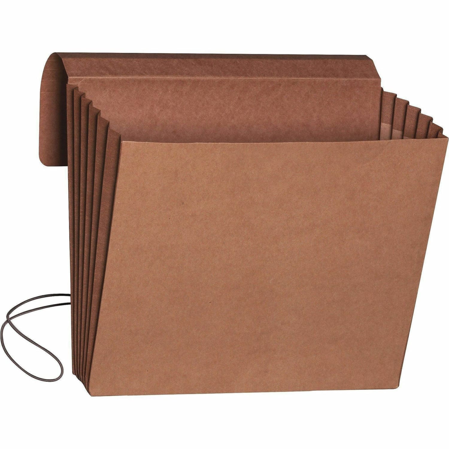 Smead Redrope Expanding Wallets With Elastic, Letter Size, 5 1/4in Expansion, 30% Recycled, Redrope, Pack Of 10 - Image 3