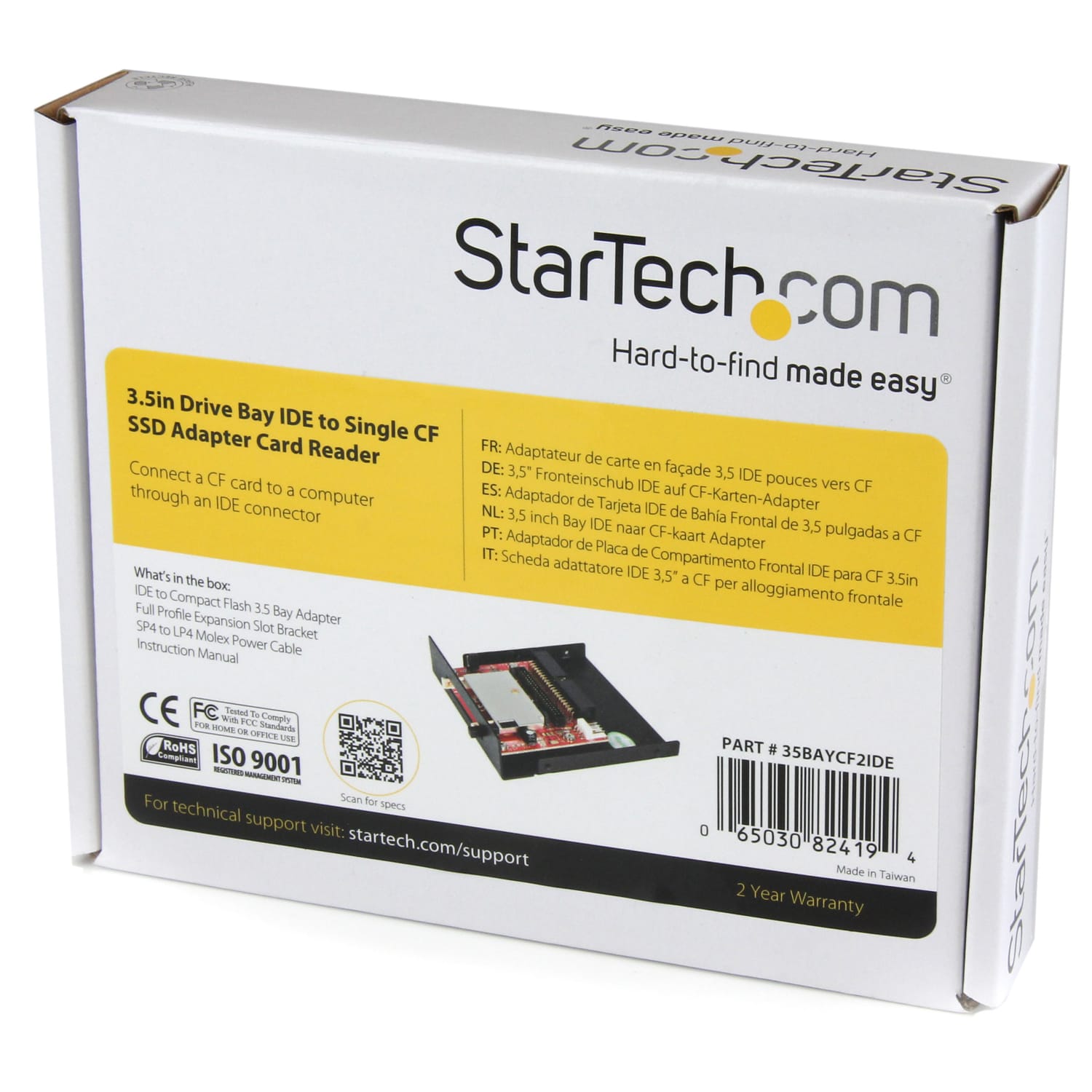 StarTech.com CF 3.5ft Adapter Card - Image 6