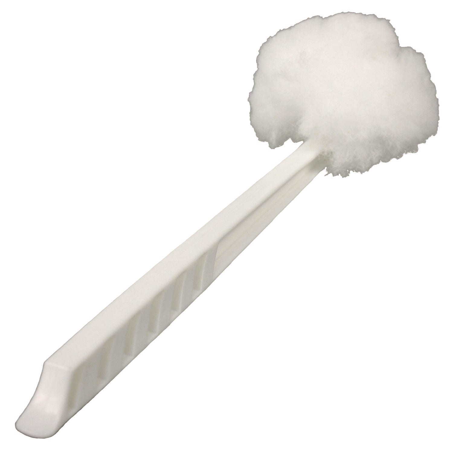 Impact Deluxe Toilet Bowl Mop, 10in Handle, 4.5in Mop Head, White, 25/Carton - Image 4