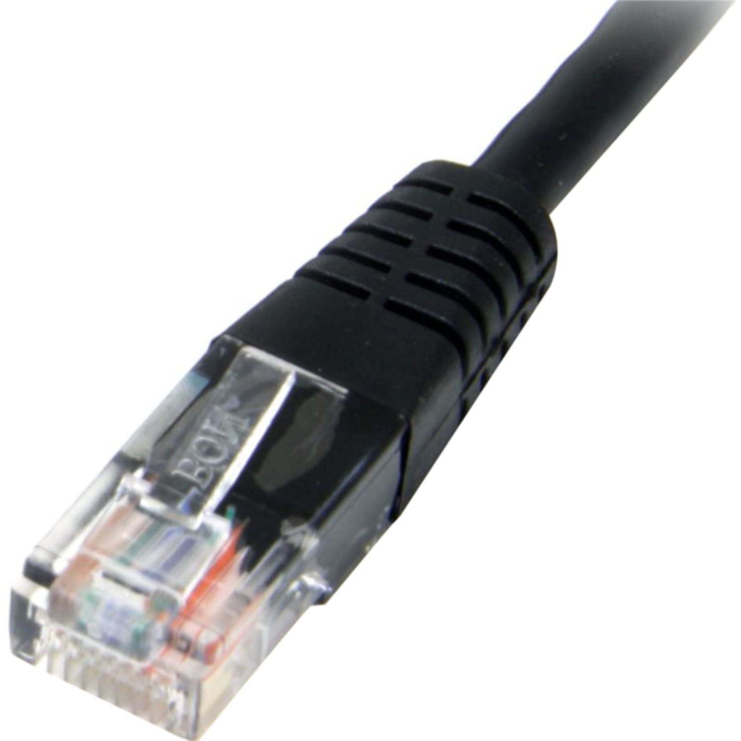 StarTech.com Cat5e Molded UTP Patch Cable, 25ft, Black - Image 6