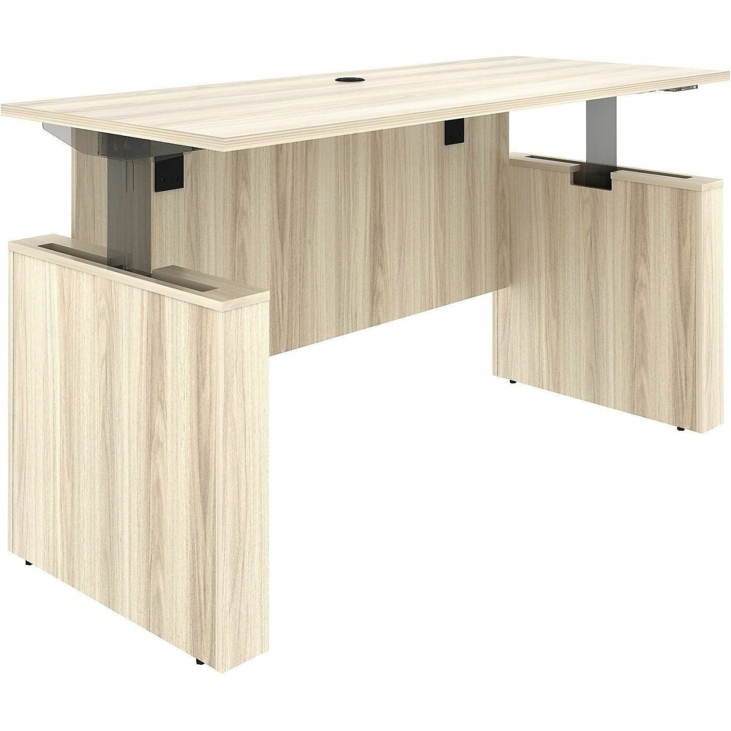 Lorell Essentials 72in Sit-to-Stand Desk Shell, 66307 - Image 4