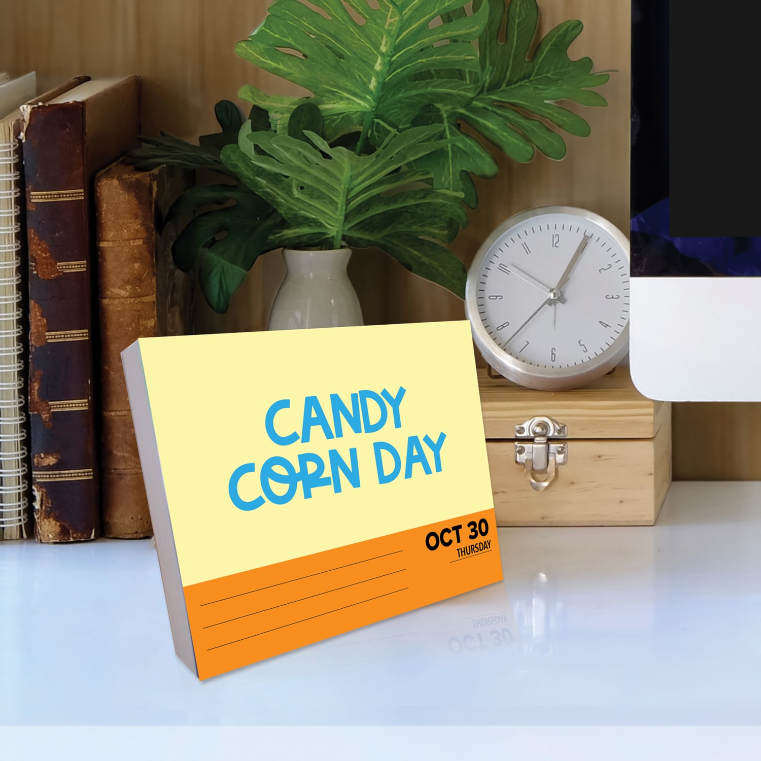 2025 Willow Creek Press Daily Desk Box Calendar, Humor & Comics, 5-1/2in x 6-1/4in, Holidays for Days, January To December, 40874 - Image 4