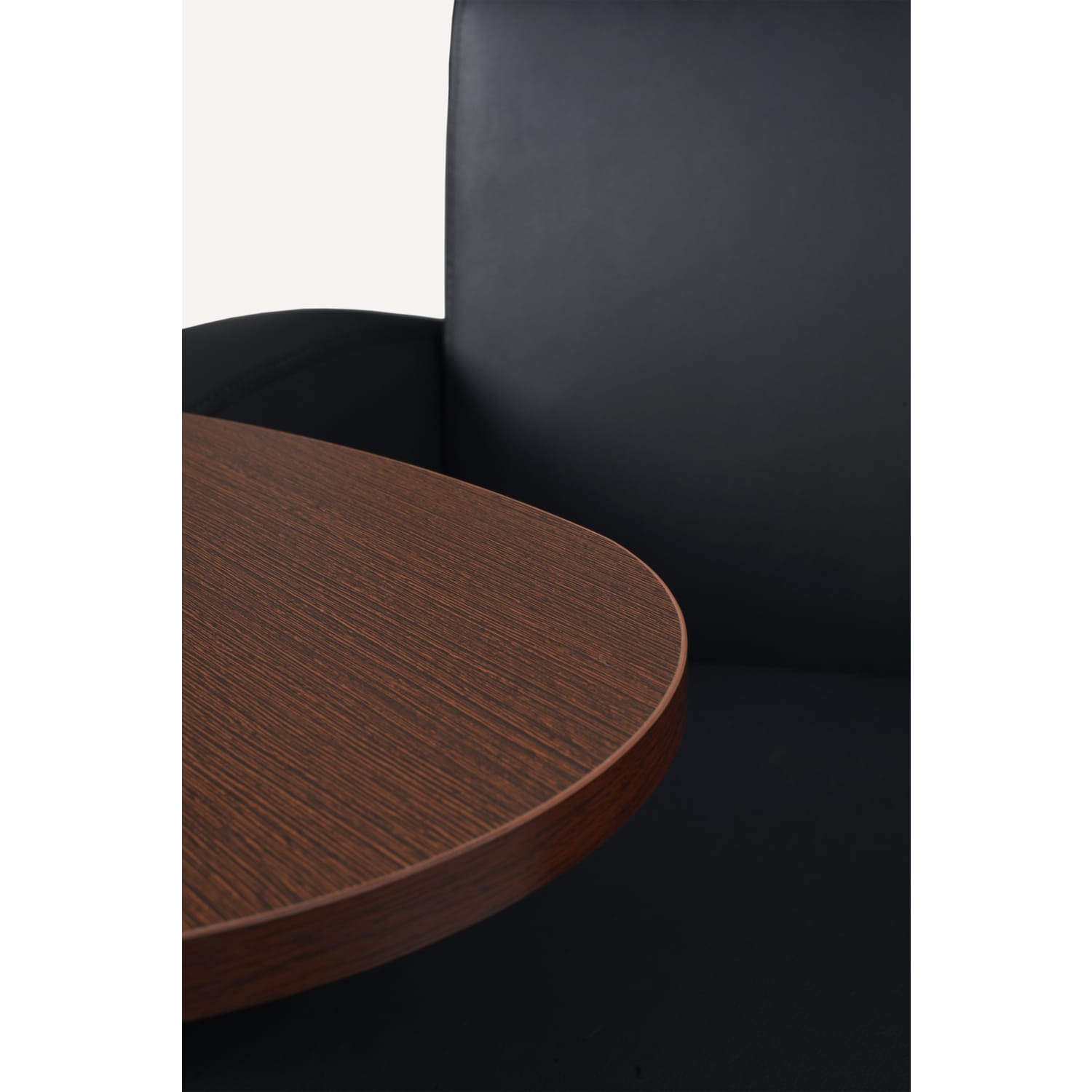 Regency Supernova Loveseat With Tablet Arm 33inH x 56inW x 29inD Black PopularChairscom