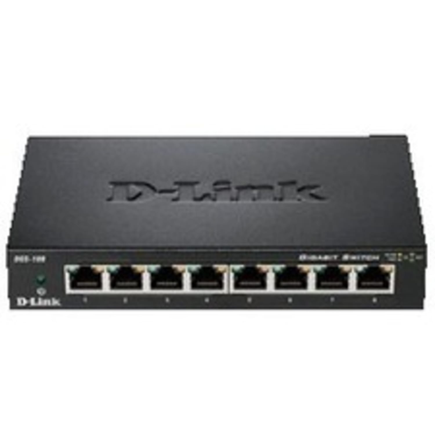 D-Link DGS-108 8-Port 10/16 Gbps Gigabit Desktop Ethernet Switch