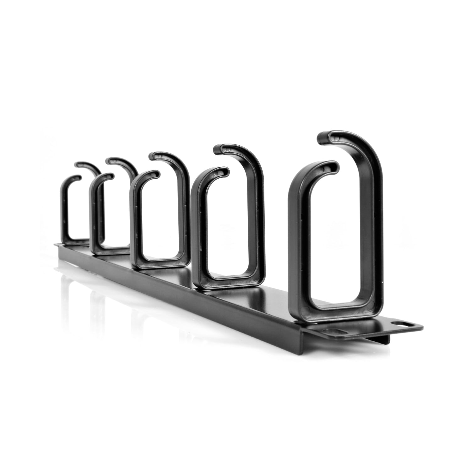 StarTech.com 1U 19in Metal Rackmount Cable Management Panel - Rack cable management kit - 1U - Image 3