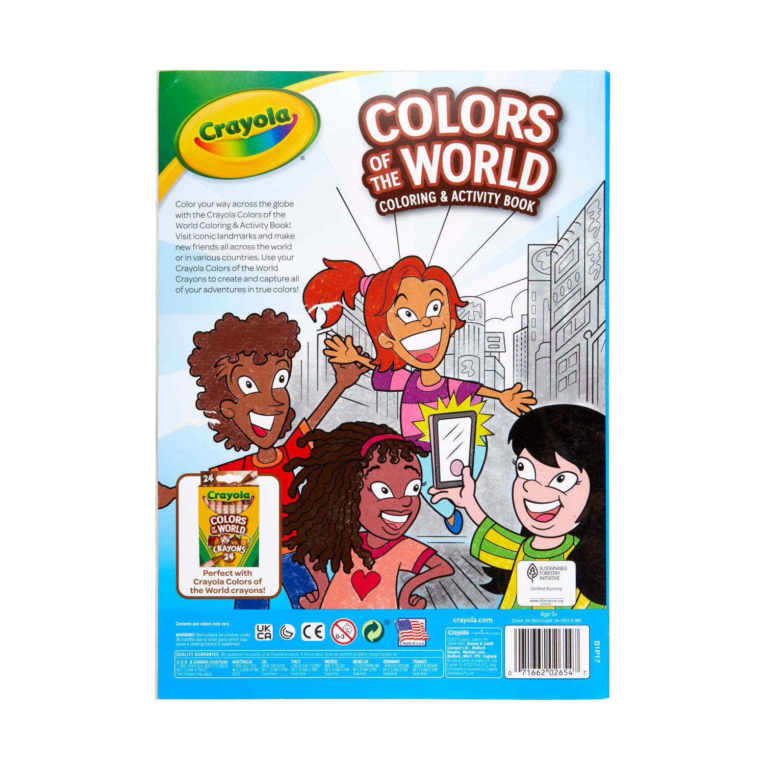 Crayola Colors Of The World Coloring Book - Image 4