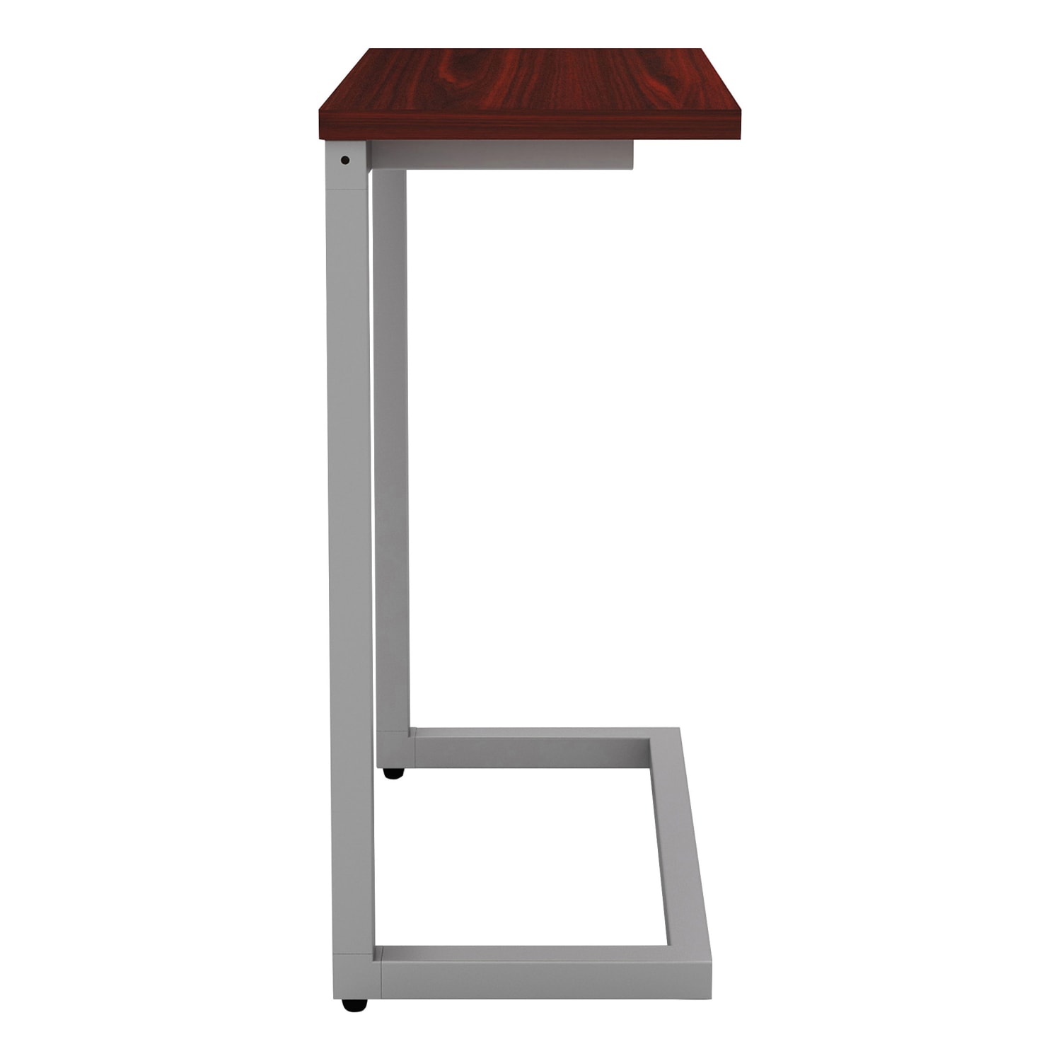 Lorell Guest Area Cantilever Table, Mahogany - Image 3
