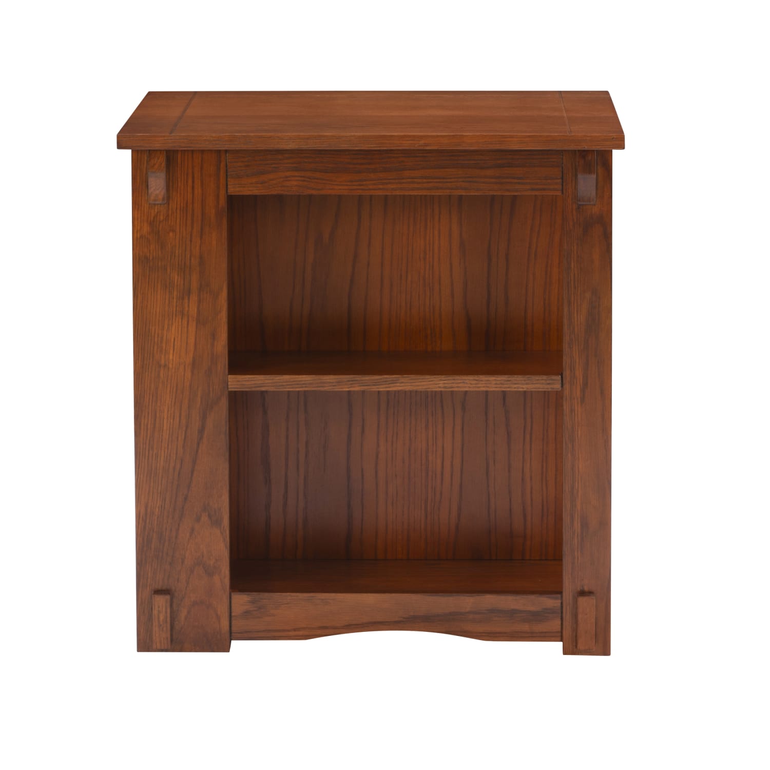 Powell Molina Side Table, 24inH x 18-3/8inW x 22-5/8inD, Oak - Image 4