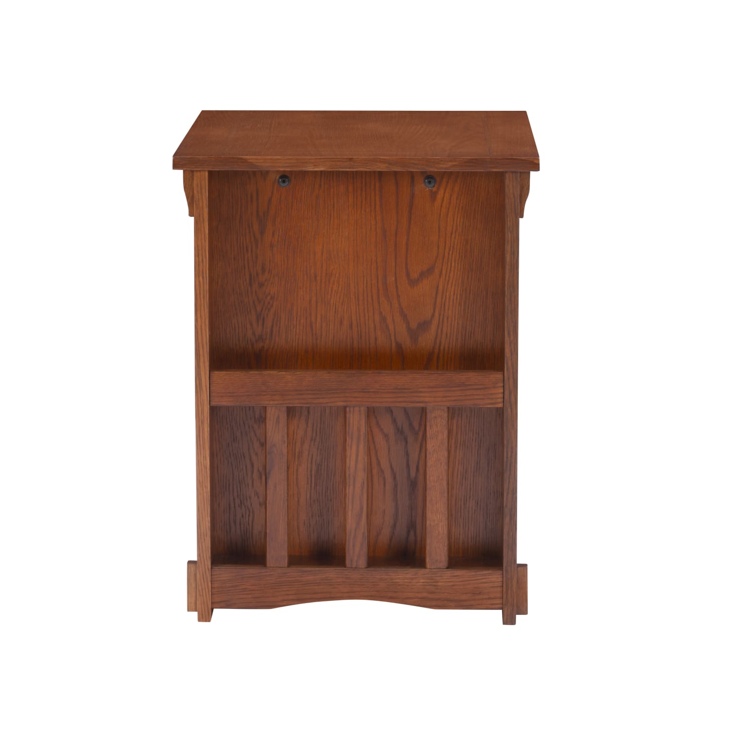 Powell Molina Side Table, 24inH x 18-3/8inW x 22-5/8inD, Oak - Image 6