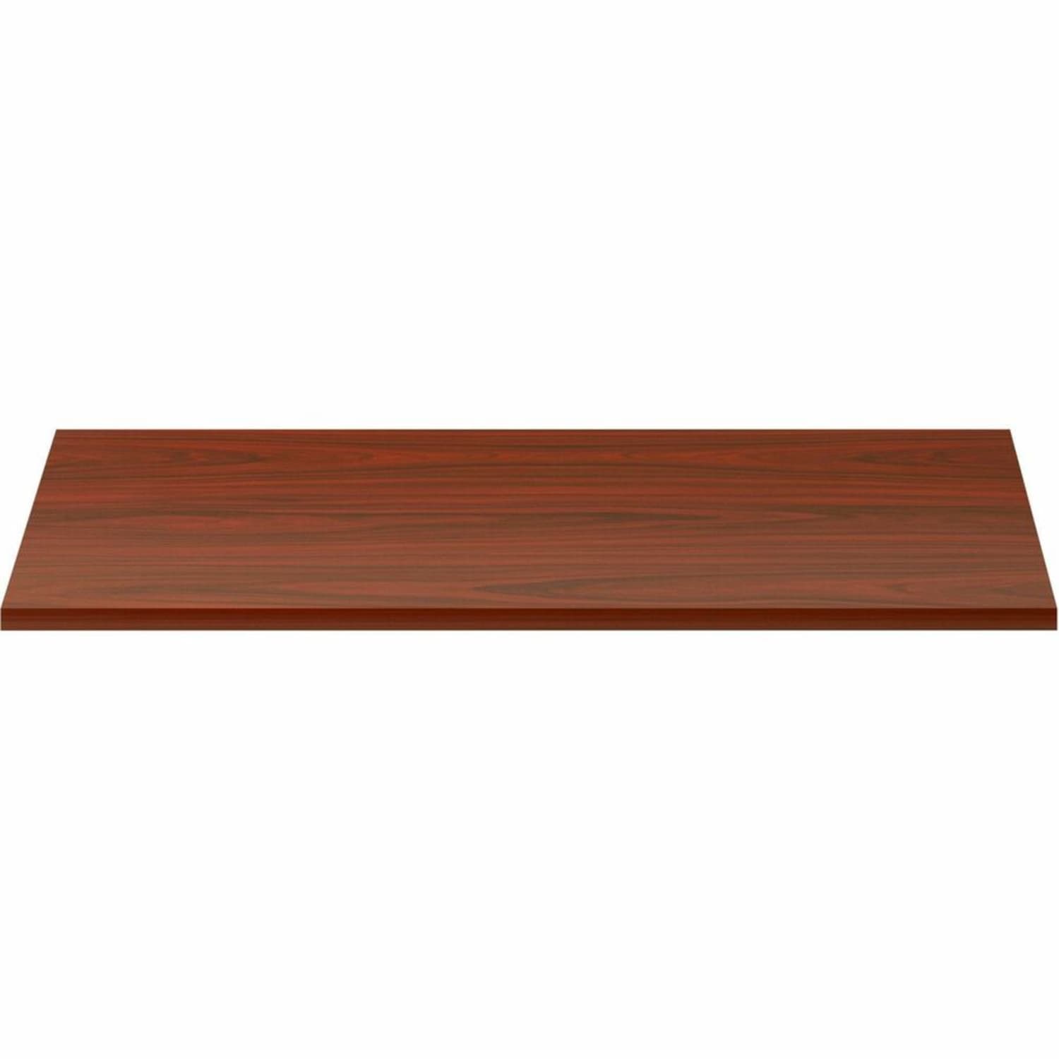 Lorell Essentials Modular Conference Table, 47inW x 47inL, Mahogany, 16340 - Image 3