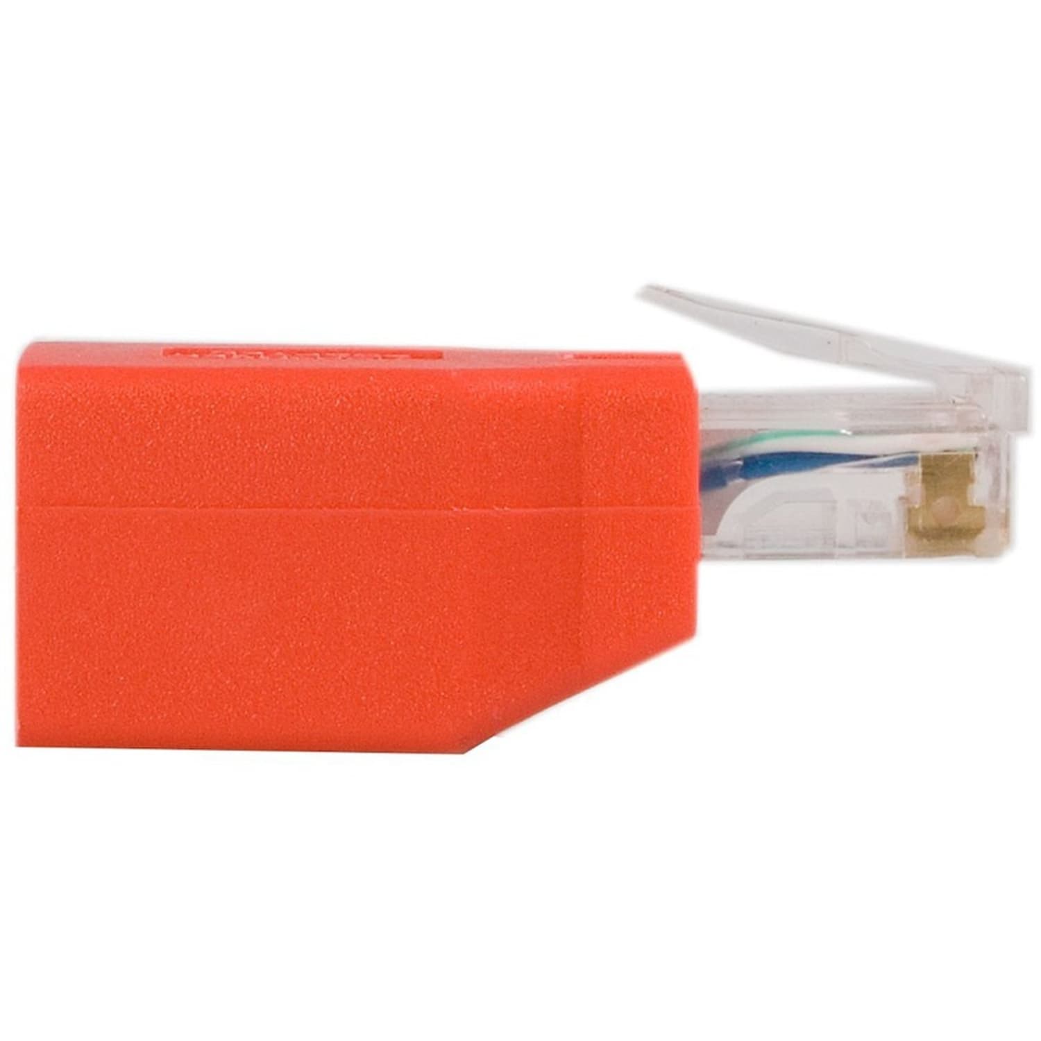 StarTech.com Crossover adapter - RJ-45 (M) - RJ-45 (F) - Gigabit - ( CAT 6 ) - red - Convert a Cat 6 Ethernet cable into a Gigabit capable Crossover cable - Image 3