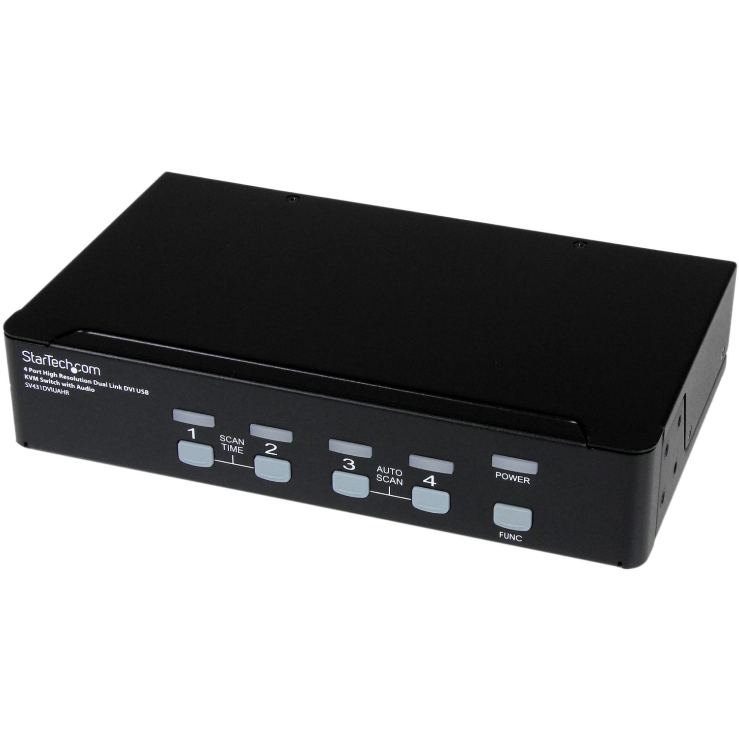 StarTech.com 4 Port High Resolution USB DVI Dual Link KVM Switch with Audio and USB 2.0 Hub (SV431DVIUAHR) - SV431DVIUAHR - Image 6