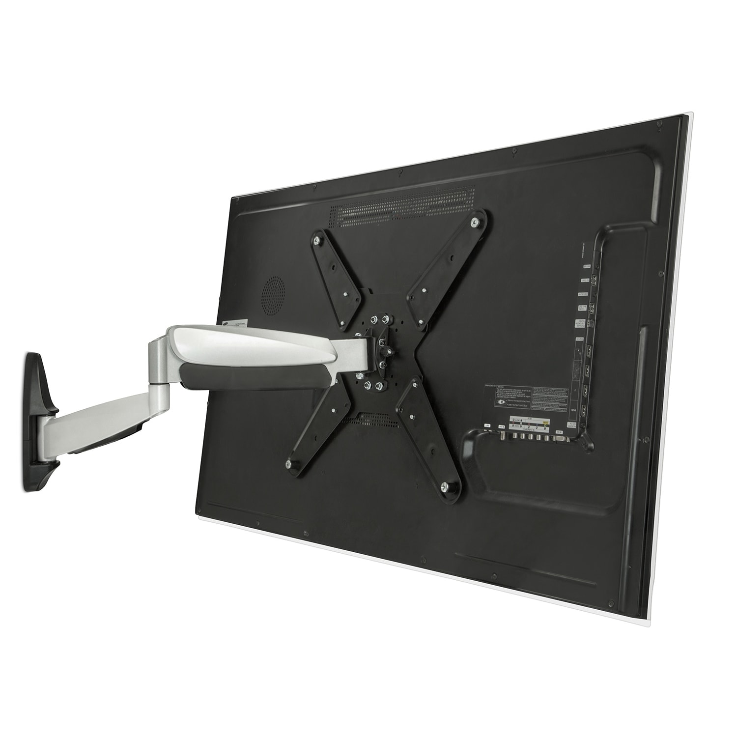 Mount-It! MI-442 Height-Adjustable TV Wall Mount, 15inH x 18inW x 3-13/16inD, Black - Image 5