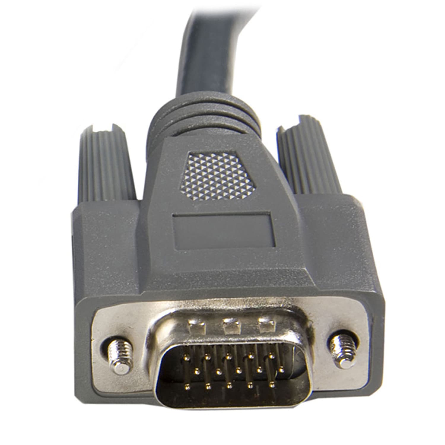 StarTech.com 2-in-1 - USB/ VGA cable - 4 pin USB Type A, HD-15 (M) - HD-15 (M) - 6 ft - Connect VGA video and USB using a single thin KVM cable - Image 3
