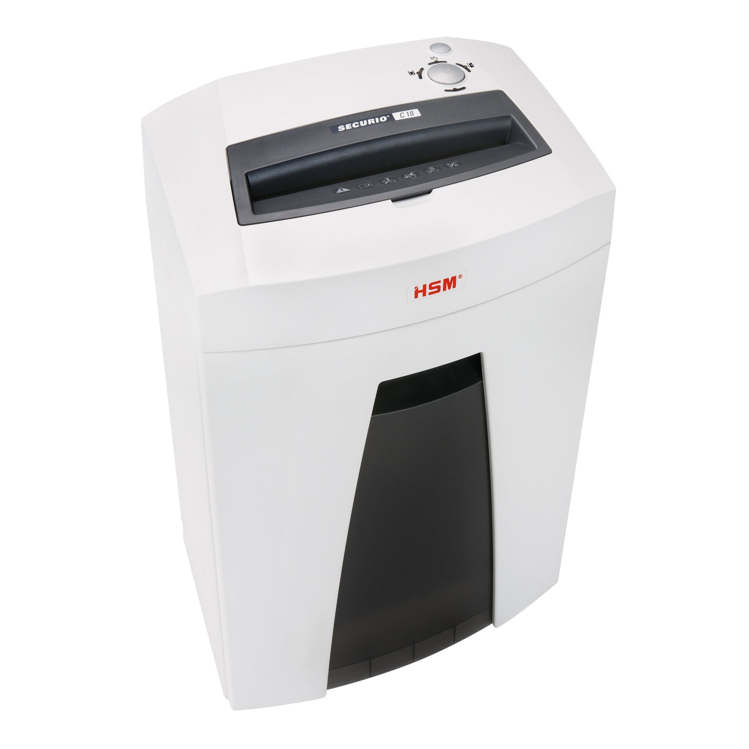 HSM SECURIO C18 11-Sheet Cross-Cut Shredder, White, HSM1913 - Image 3