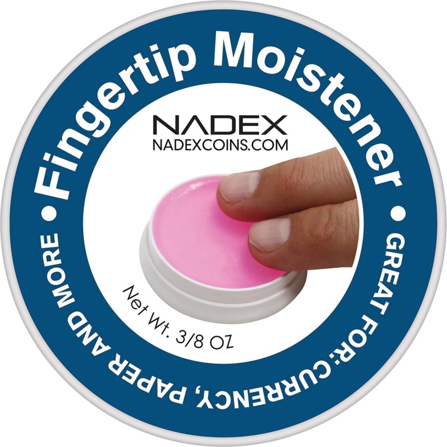 Nadex Coins Fingertip Moistener, 3 Pack - White - Non-slip, Non-toxic, Greaseless, Odorless - 3 Pack - Image 6