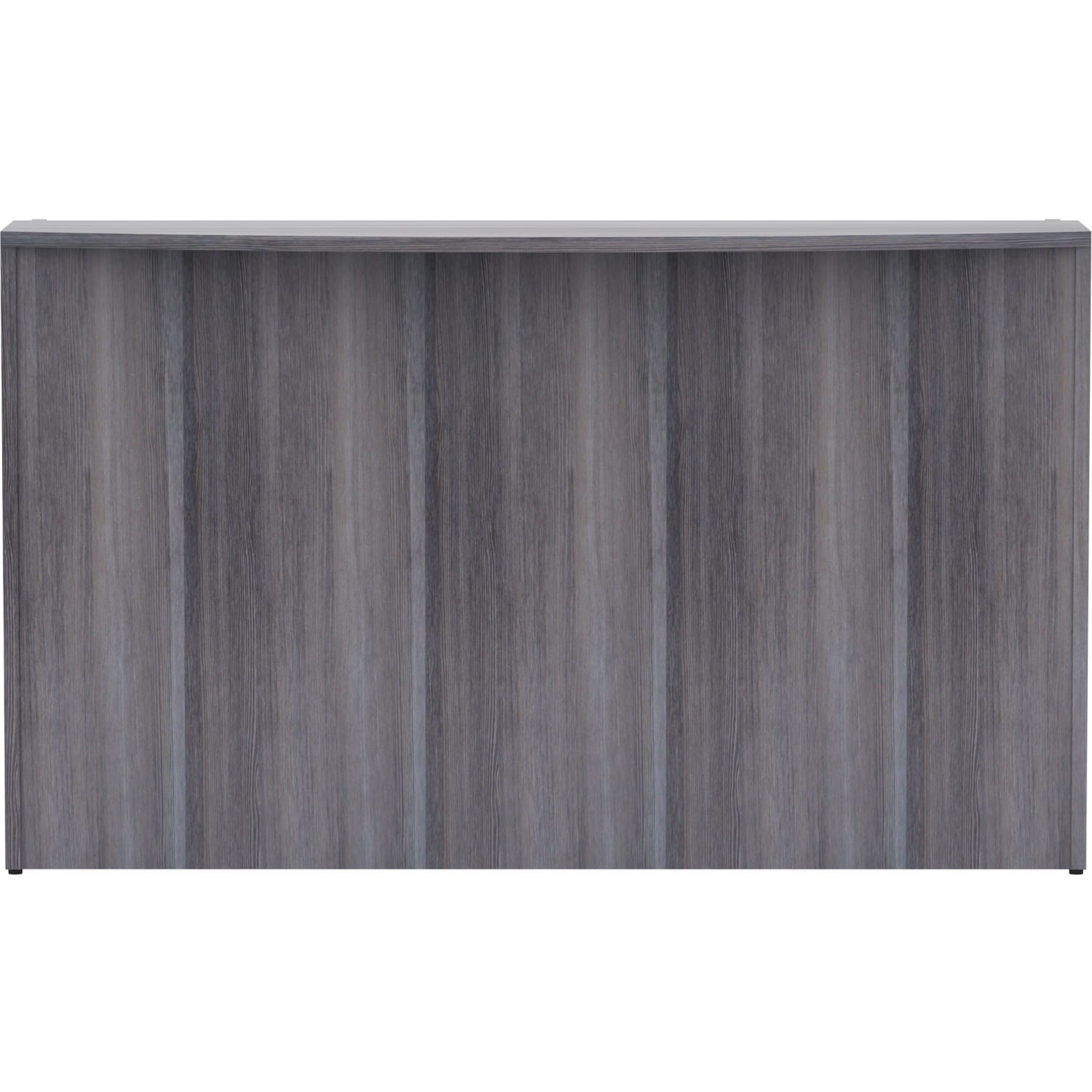 Lorell 72inW Reception Computer Desk, Weathered Charcoal - Image 5