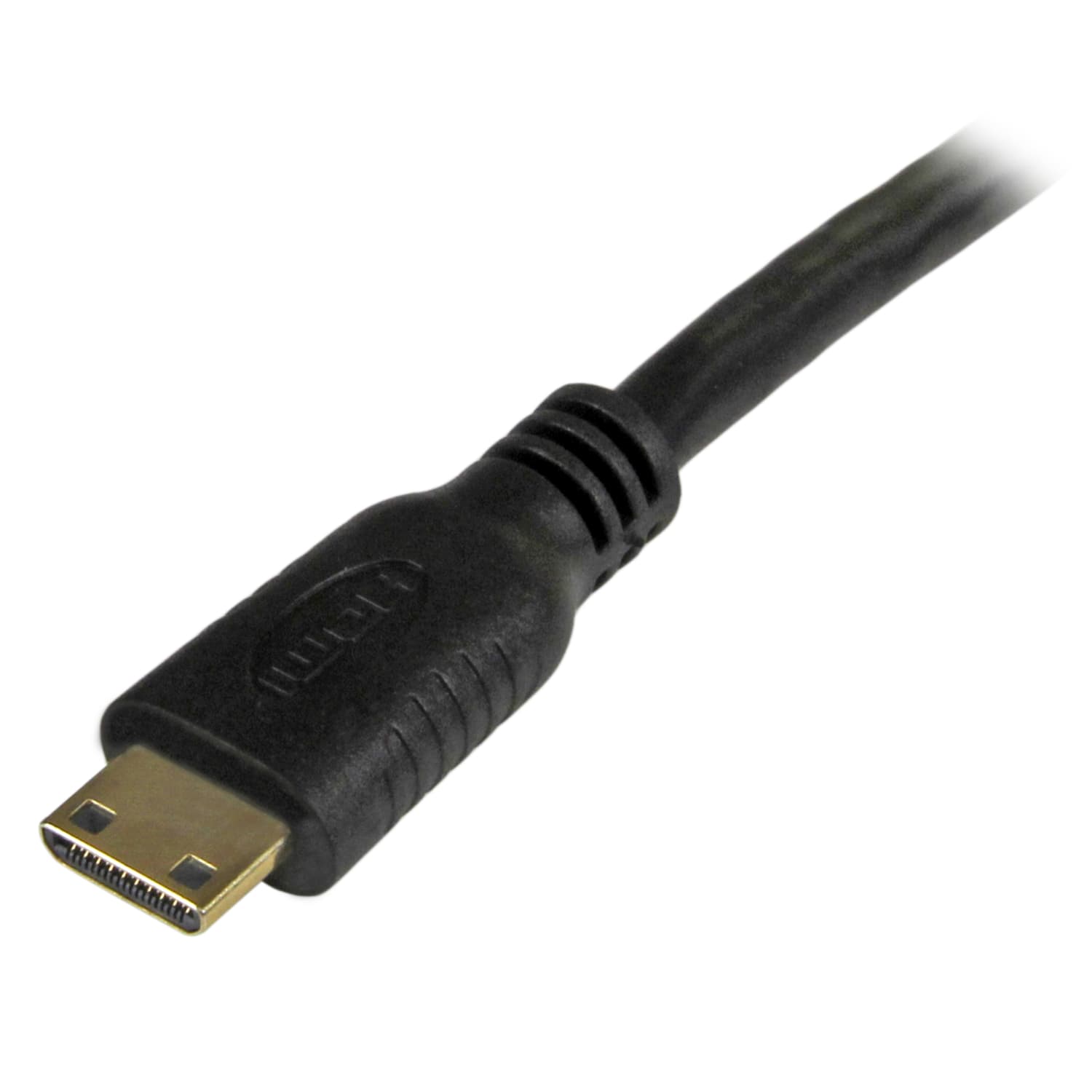 StarTech.com 6ft Mini HDMI to HDMI Cable with Ethernet, 4K 30Hz High Speed Mini HDMI 1.4 (Type-C) Device to HDMI Adapter Cable/Cord, M/M - Image 4