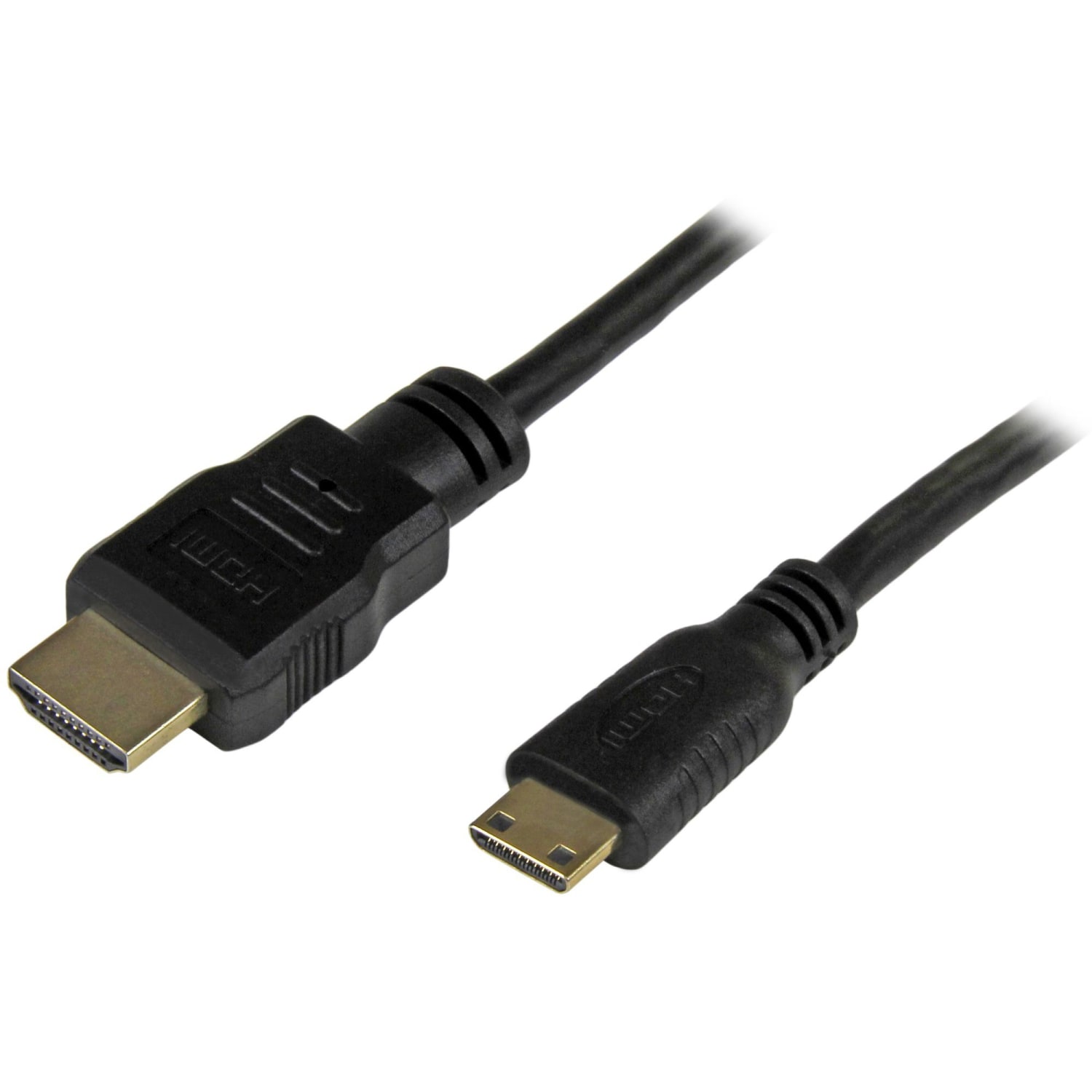 StarTech.com 6ft Mini HDMI to HDMI Cable with Ethernet, 4K 30Hz High Speed Mini HDMI 1.4 (Type-C) Device to HDMI Adapter Cable/Cord, M/M - Image 5