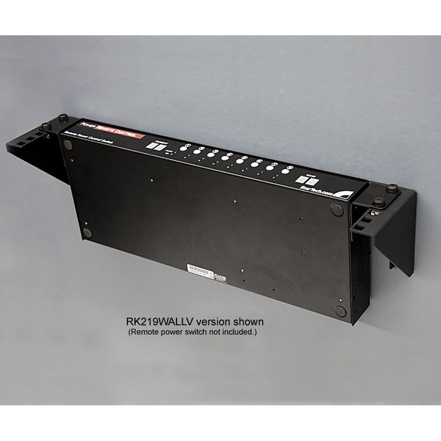 StarTech.com 1U 19in Steel Vertical Wall Mount Equipment Rack Bracket - Image 5