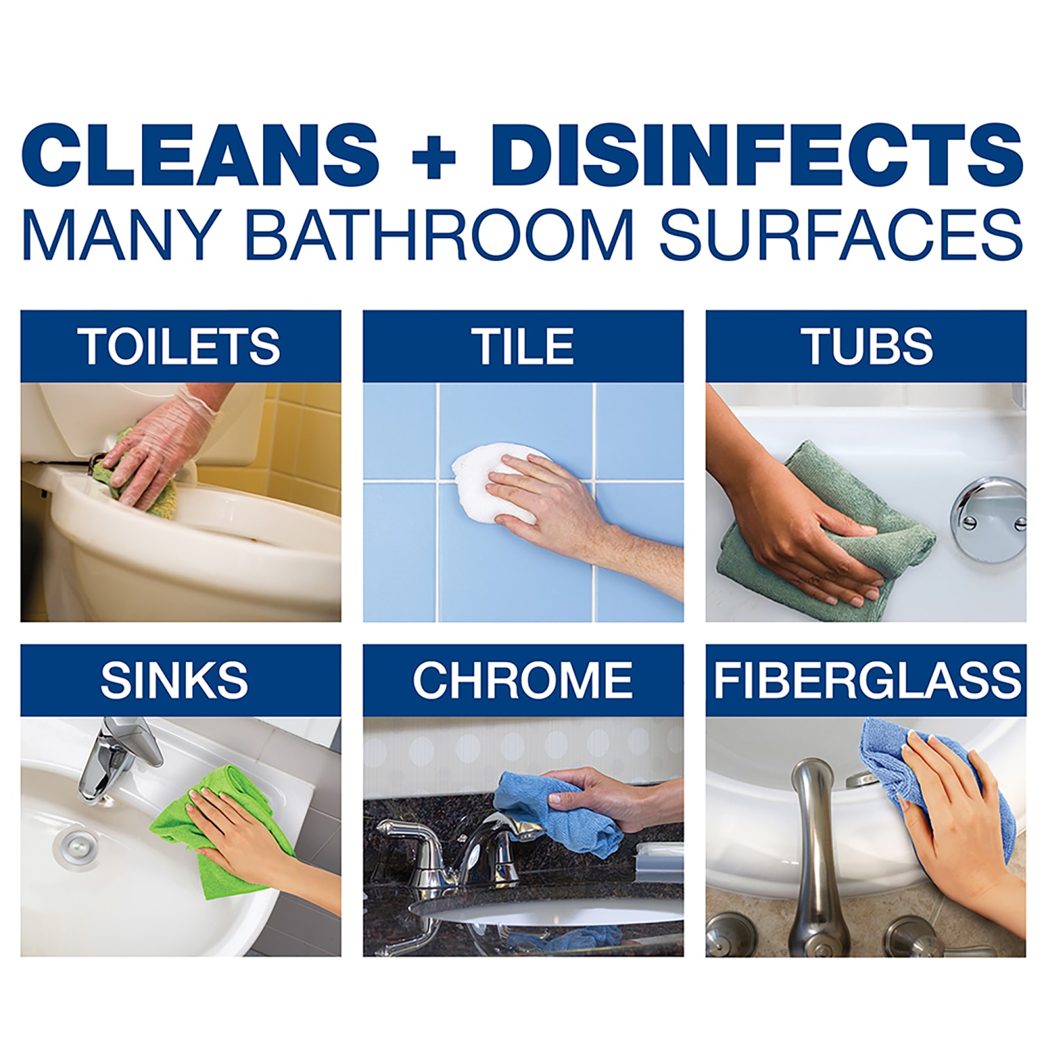 Comet Professional Disinfecting-Sanitizing Bathroom Cleaners, Closed Loop, 1 Gallon, Case Of 3 Cleaners - Image 5