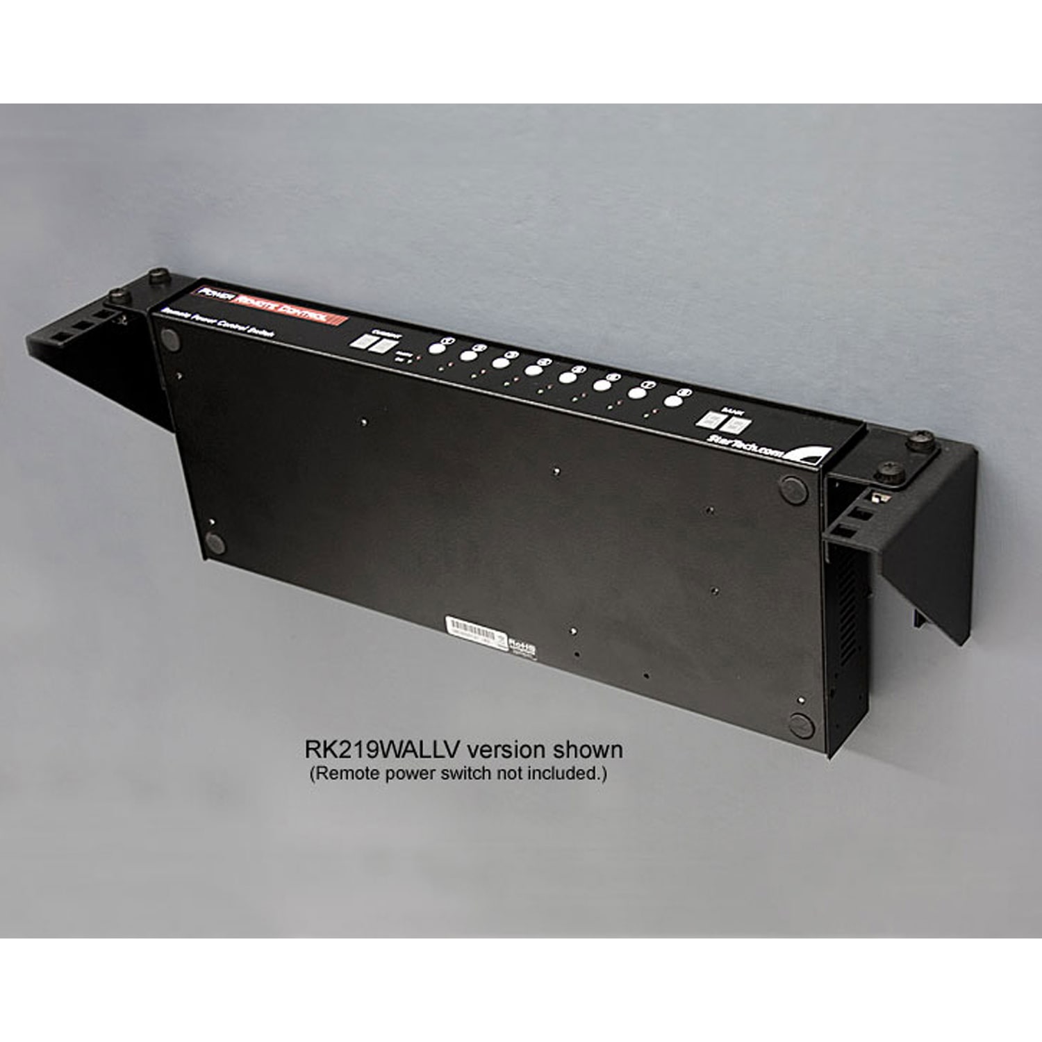 StarTech.com 3U 19in Steel Vertical Wall Mount Equipment Rack Bracket - Image 5
