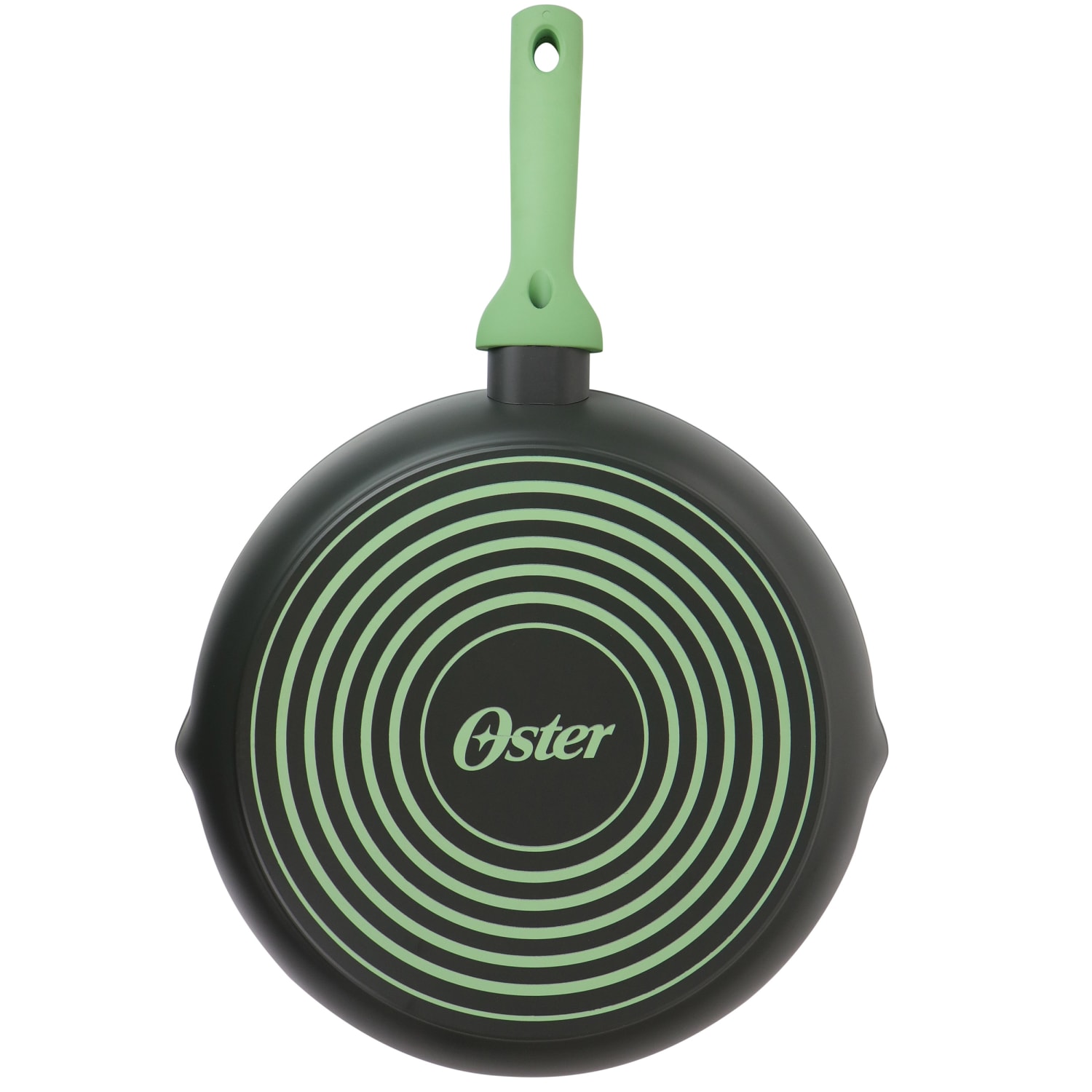 Oster Rigby Aluminum Non-Stick Frying Pan, 12in, Green - Image 4