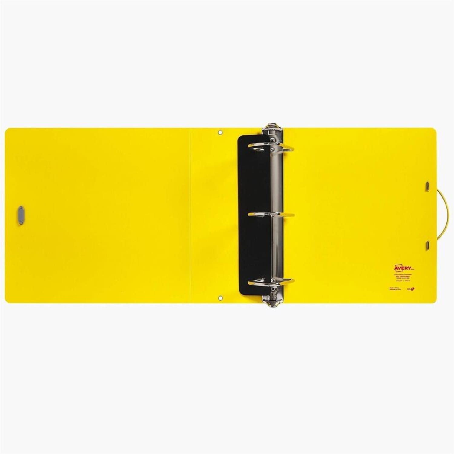 Avery UltraDuty 3in SDS Binder With Chain, 8 1/2in x 11in, Red - Image 4