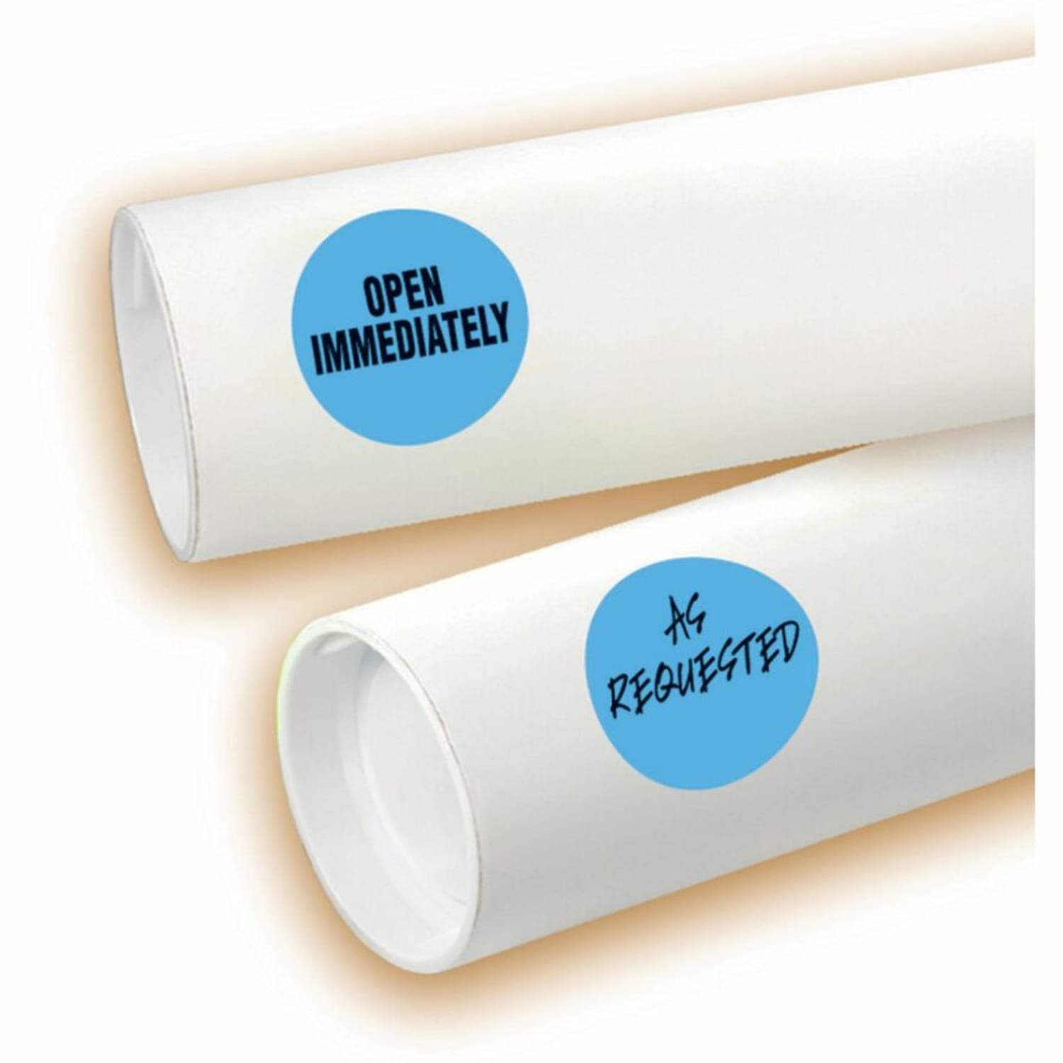 Avery Removable Color-Coding Labels, 5496, 1-1/4in Diameter, Light Blue, Pack Of 400 - Image 4