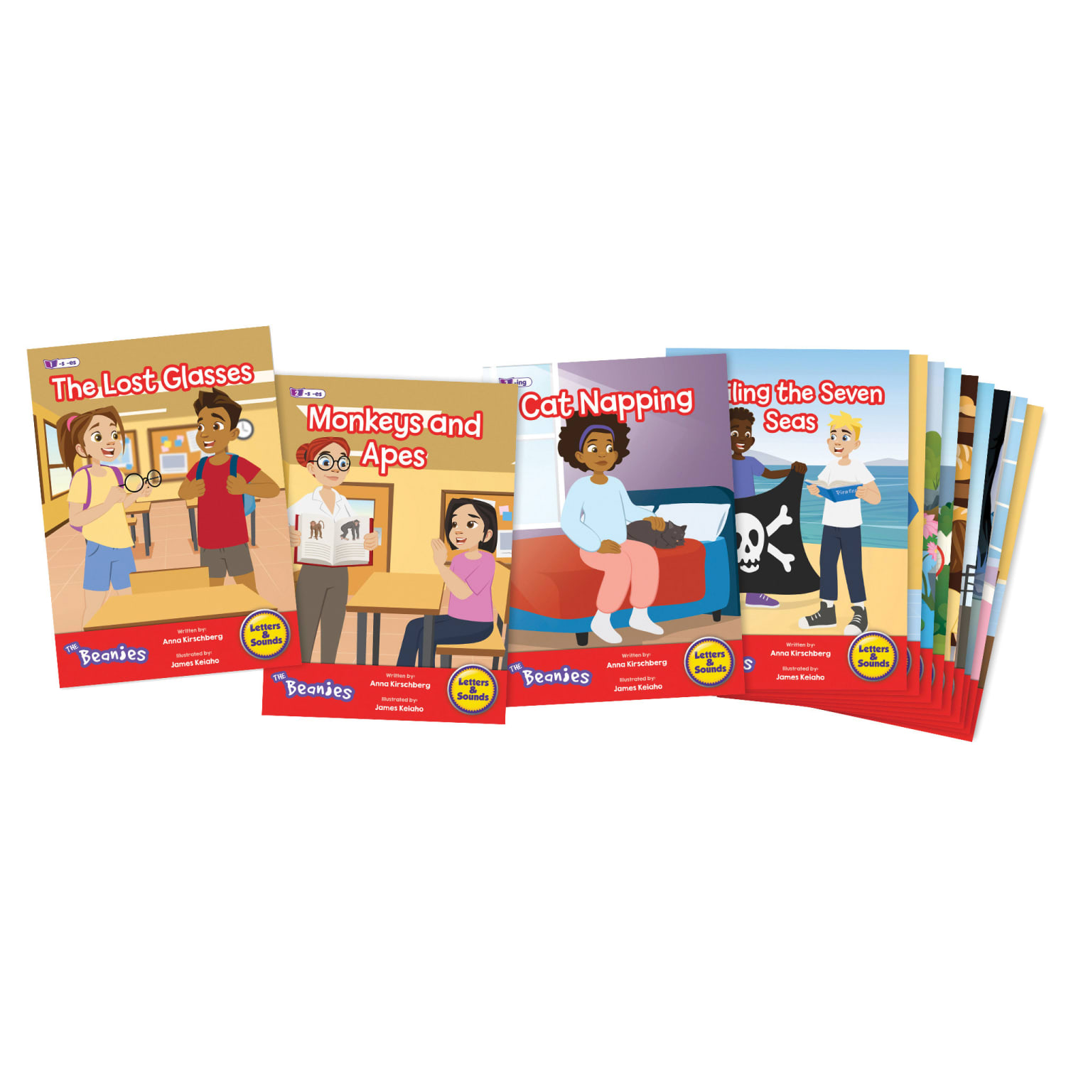 Beanstalk Books The Beanies Hi-Lo Diversity Decodables Phase 6 Books - Image 4