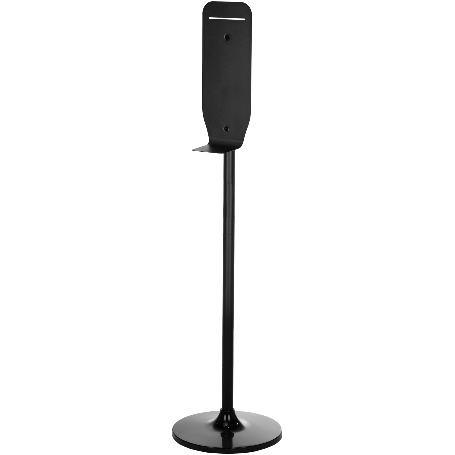 Alpine Industries Universal Soap And Sanitizer Dispenser Stand, 55-1/2inH x 14-1/2inW x 4-7/8inD, Black - Image 3