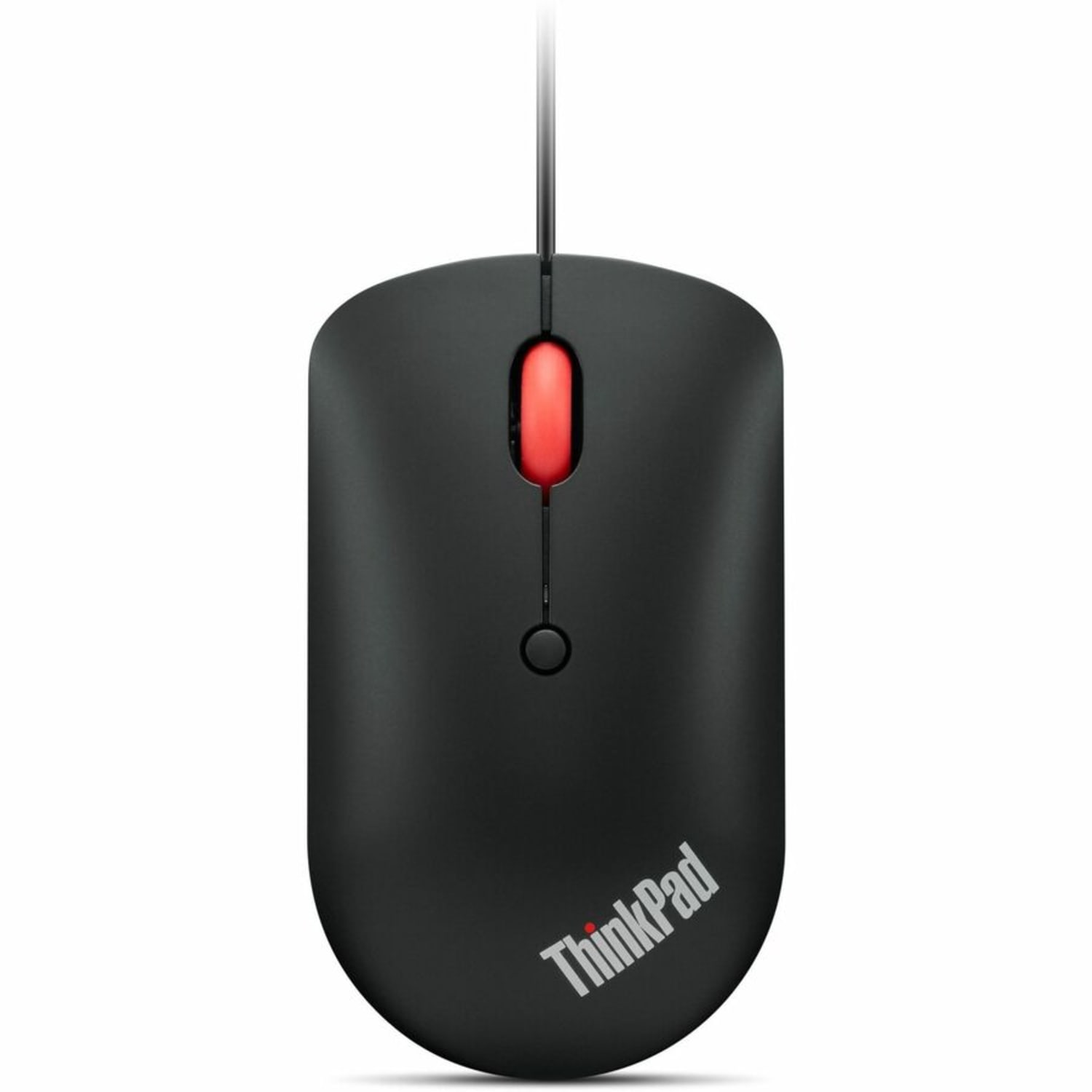 Lenovo ThinkPad USB-C Wired Compact Mouse - Optical - Cable - Raven Black - USB Type C - 2400 dpi - Scroll Wheel - 4 Button(s) - Image 6