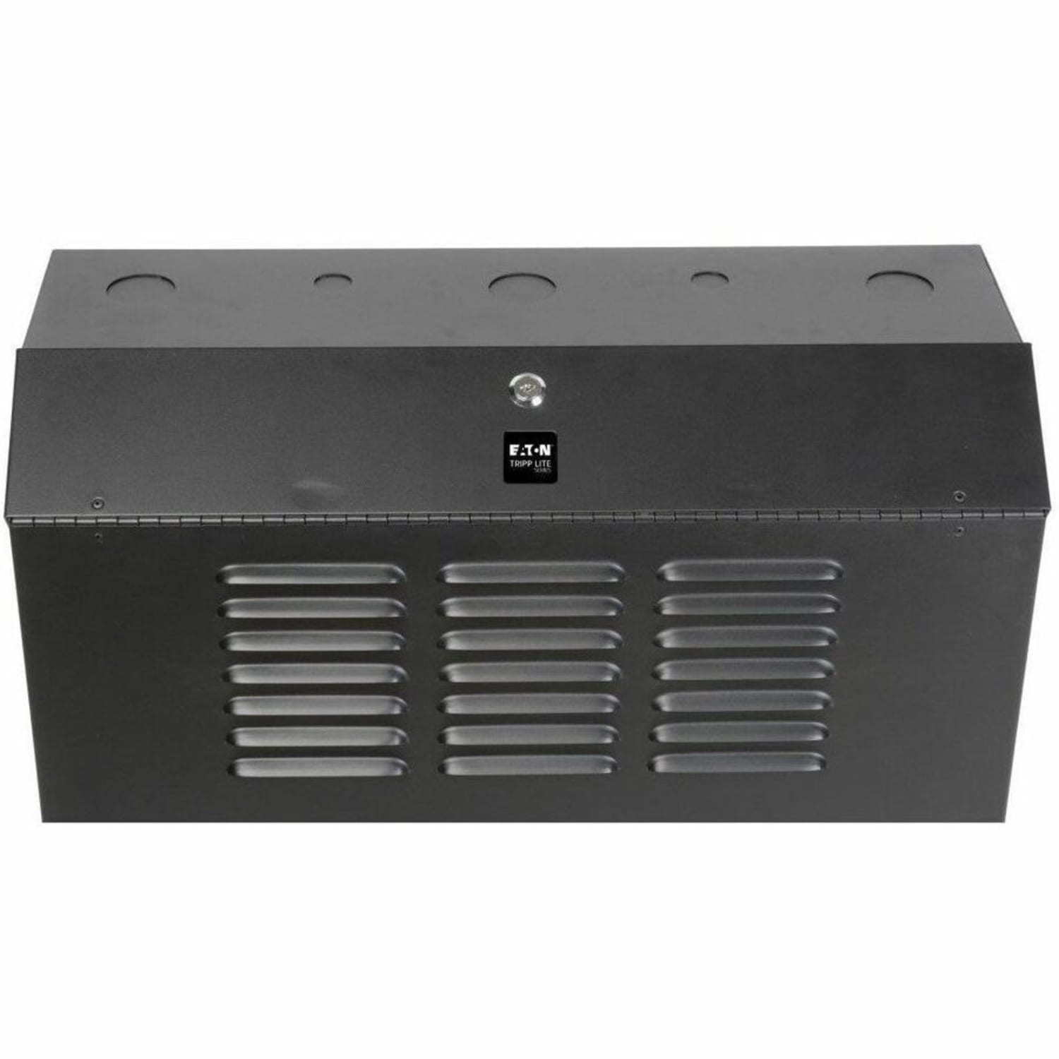 Eaton Tripp Lite Series SmartRack 5U Low-Profile Vertical-Mount Switch-Depth Wall-Mount Rack Enclosure Cabinet, SRWF5U - Image 4