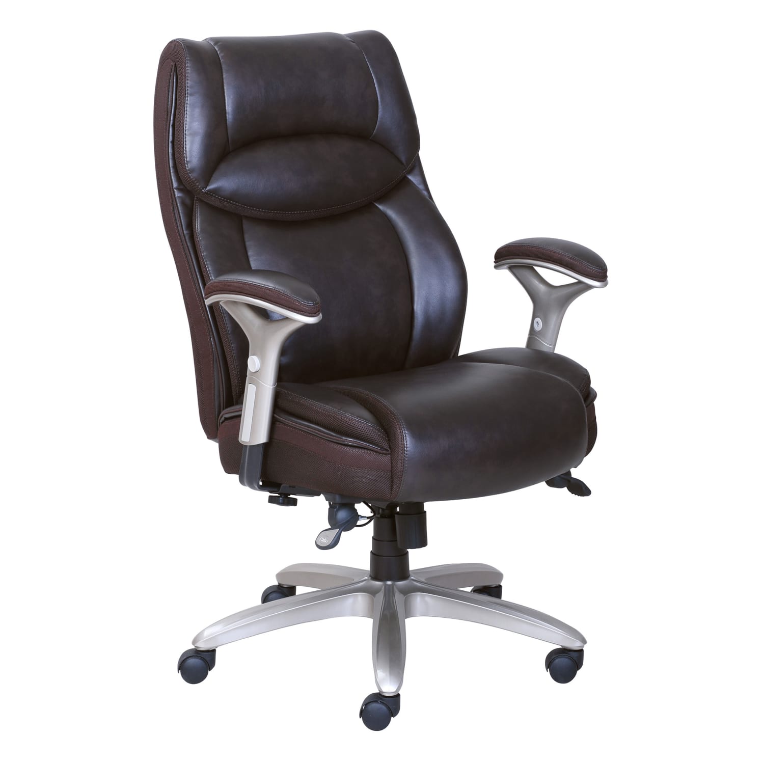 Serta Smart Layers Jennings Super Task Big And Tall Chair Brown PopularChairscom