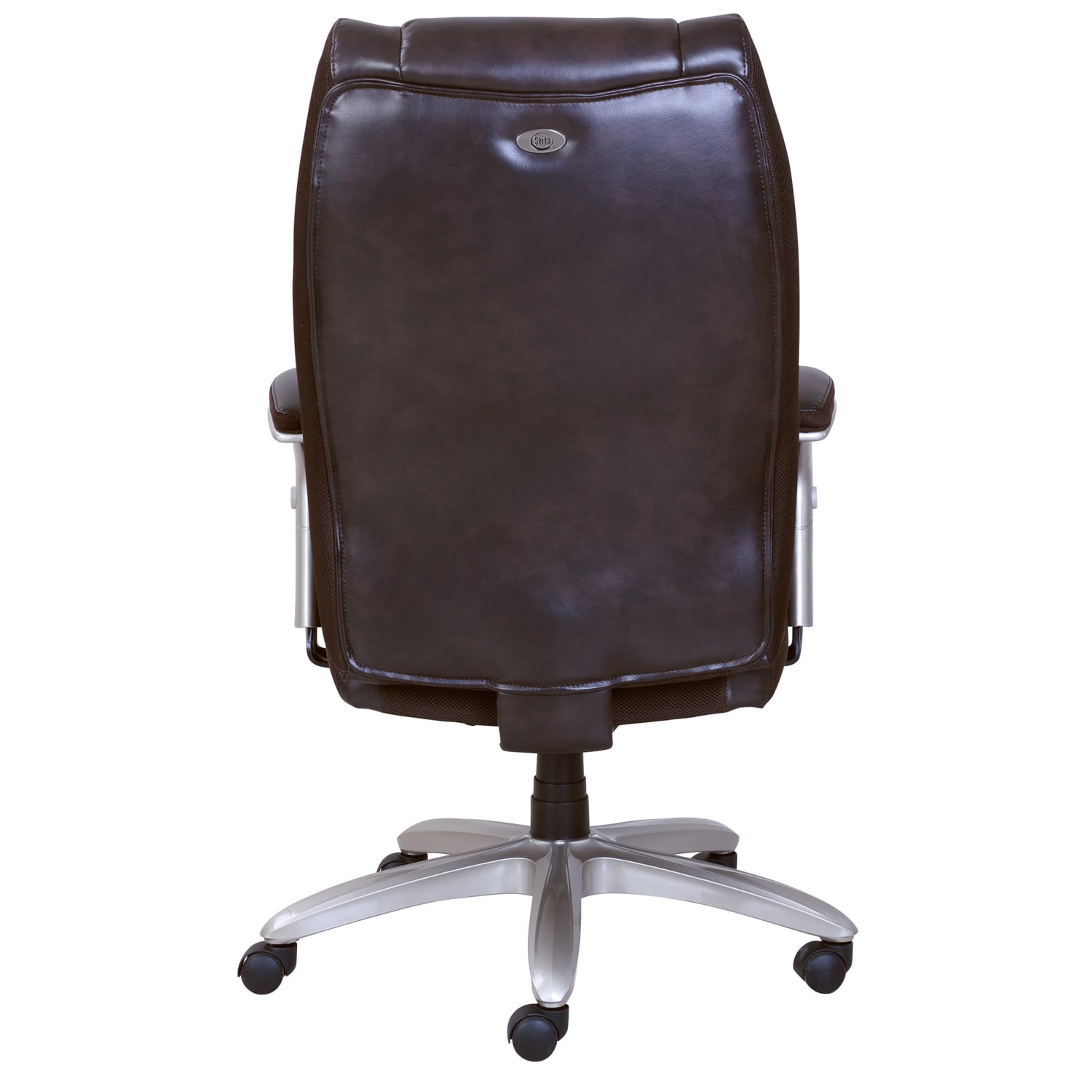 Serta Smart Layers Jennings Super Task Big And Tall Chair, Brown - Image 5