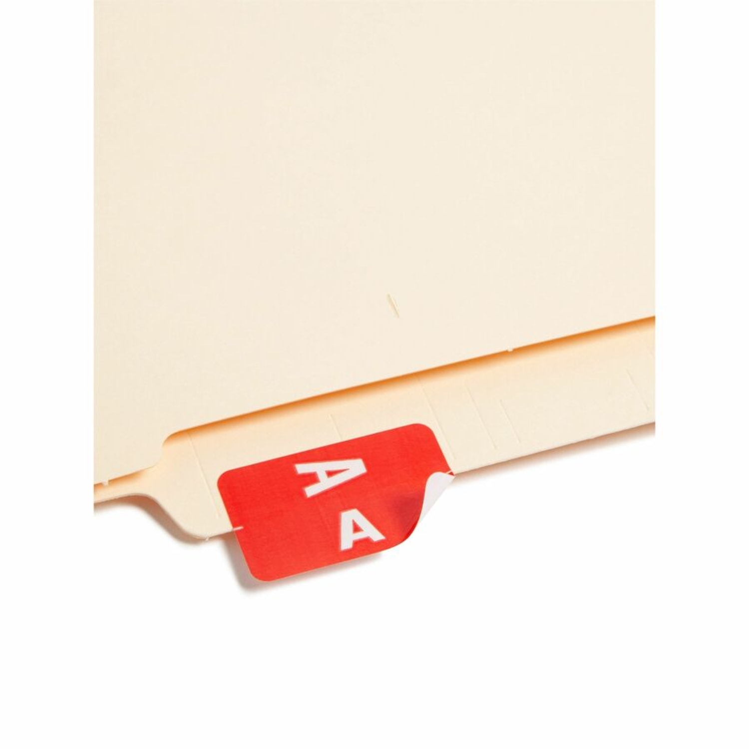 Smead ACCS Alphaz Permanent Color-Coded Label Refill Pack, A, Red, Pack Of 100 - Image 4