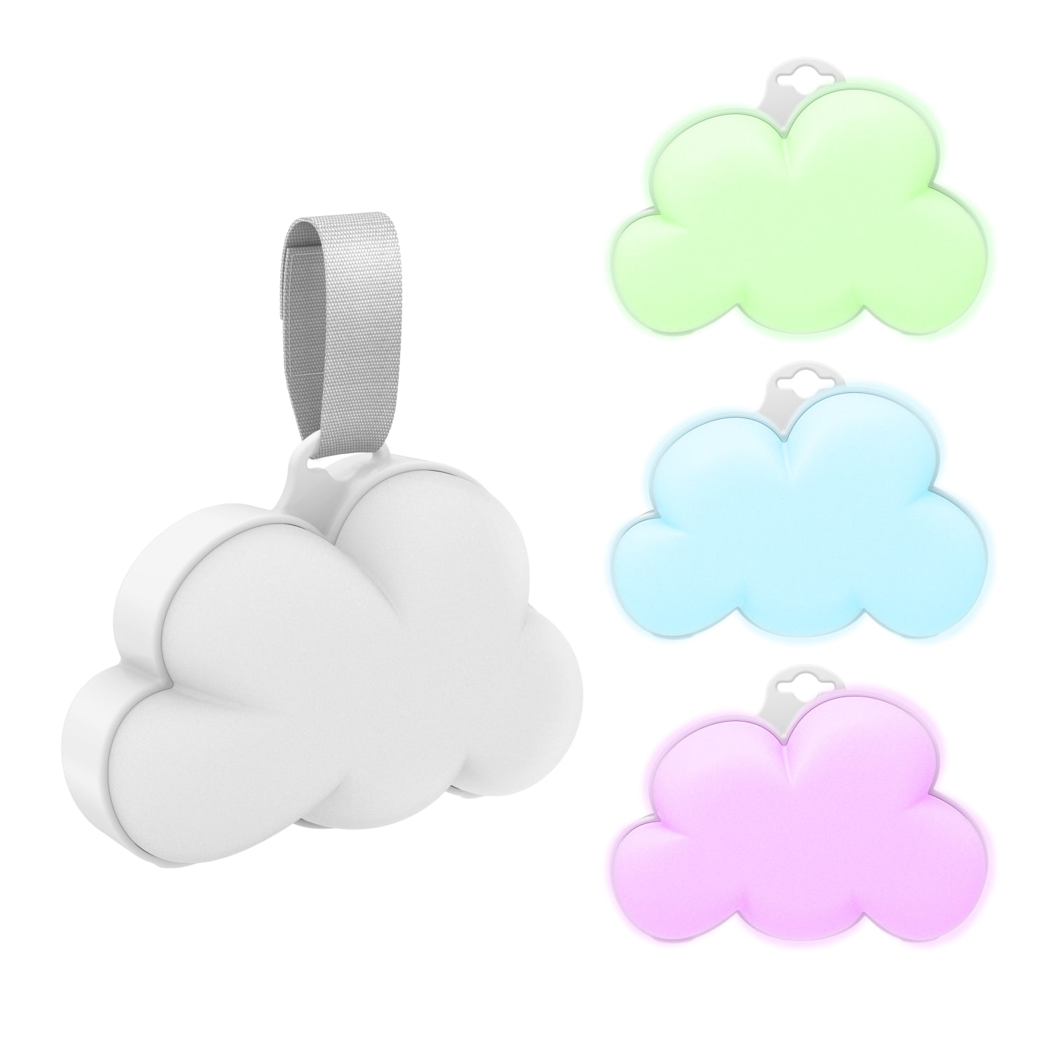 Pure Enrichment Baby Cloud Portable Sound Machine And Night Light, 3-1/2inH x 2inW x 5inD, Multicolor - Image 3