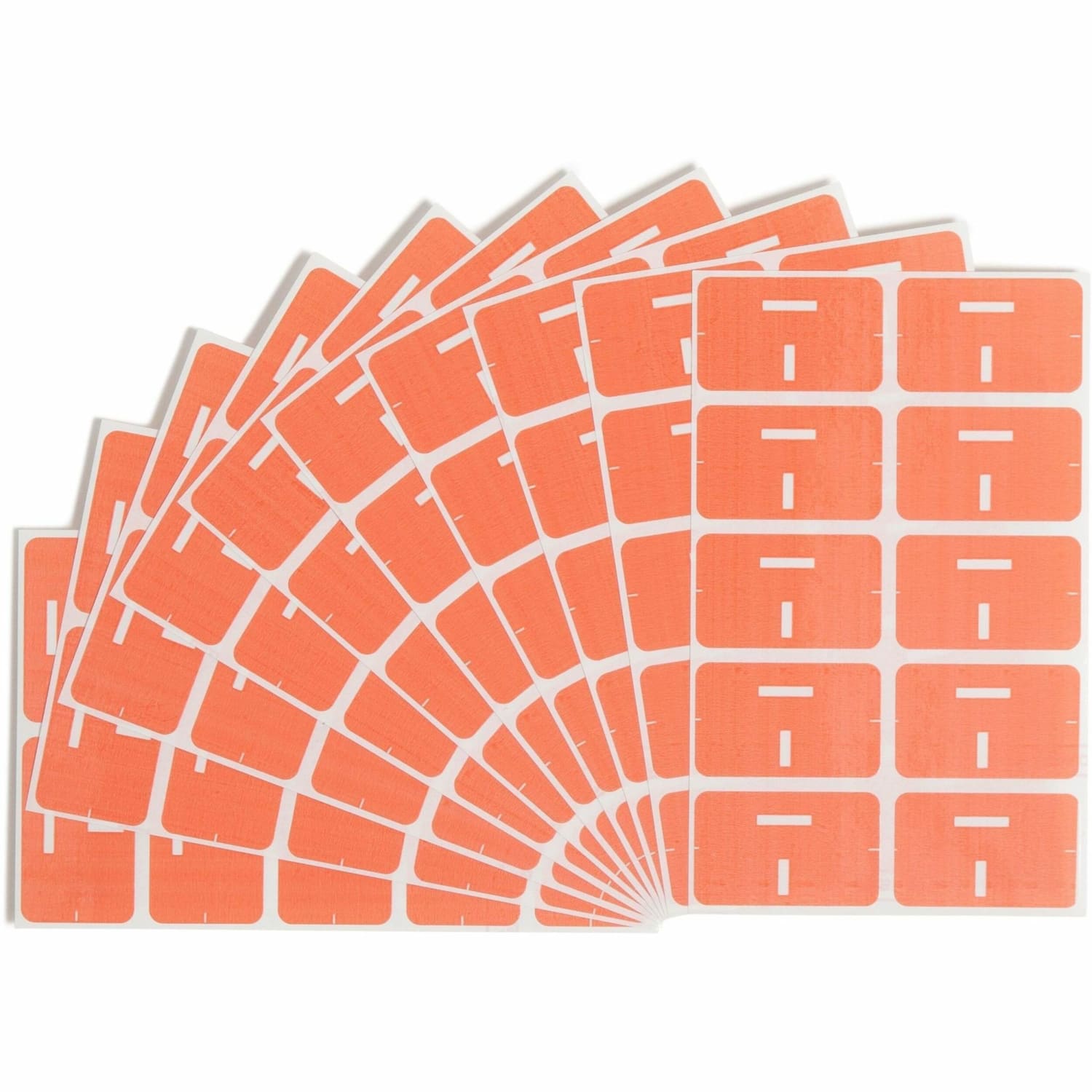 Smead ACCS Alphaz Permanent Color-Coded Label Refill Pack, I, Pink, Pack Of 100