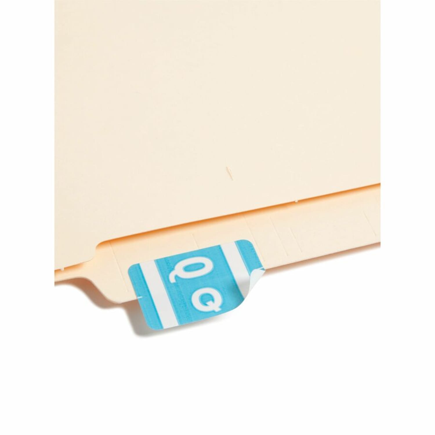 Smead ACCS Alphaz Permanent Color-Coded Label Refill Pack, Q, Light Blue, Pack Of 100 - Image 4