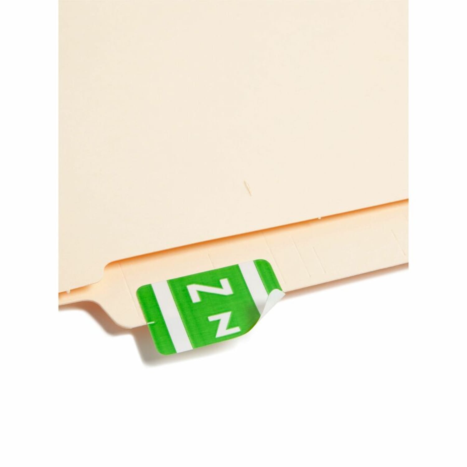 Smead ACCS Alphaz Permanent Color-Coded Label Refill Pack, Z, Light Green, Pack Of 100 - Image 3