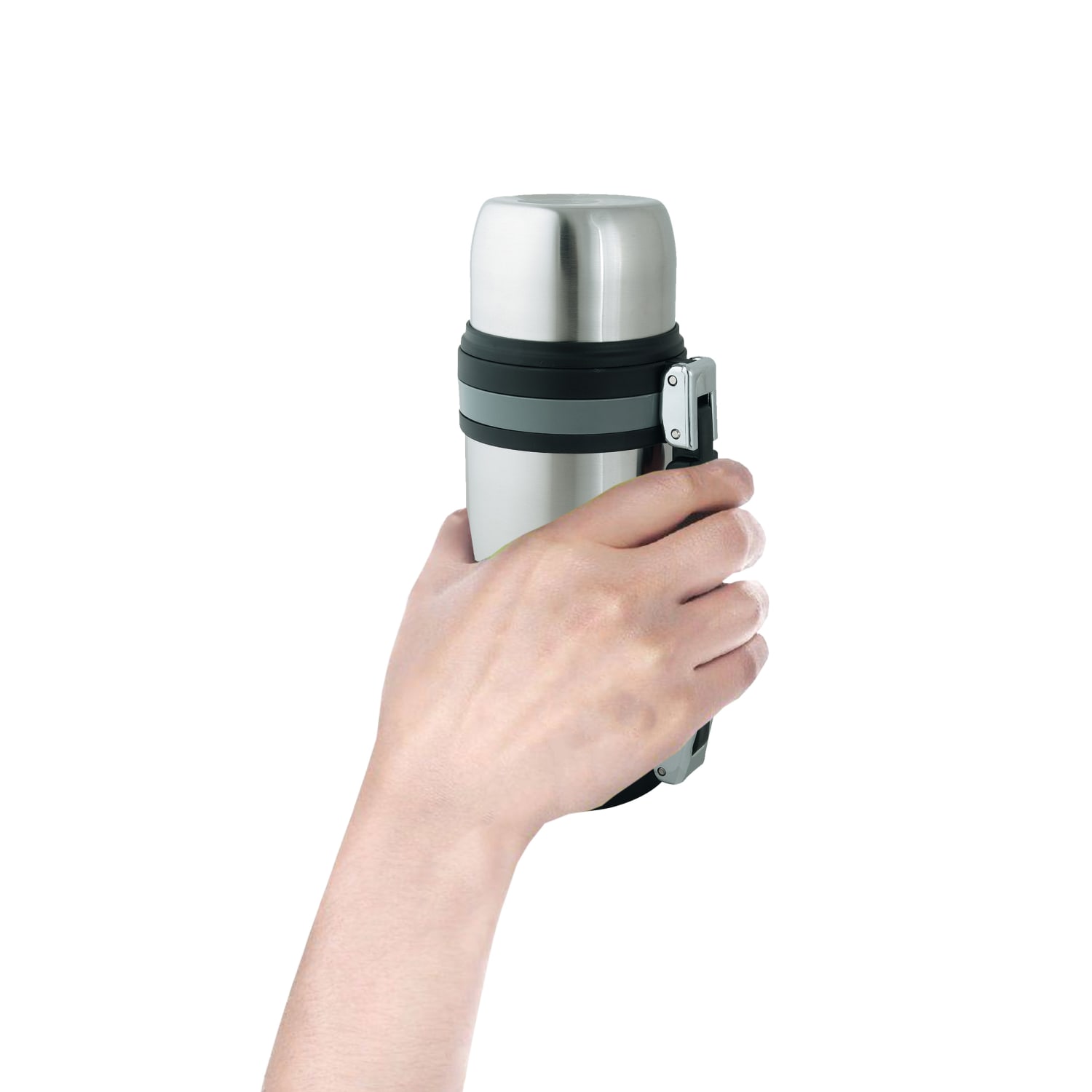 Brentwood Vacuum Stainless-Steel Bottle With Handle, 50 Oz - Image 6