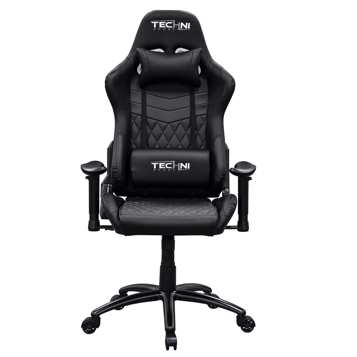 Techni Sport TS51-BK Ergonomic Faux Leather Computer Gaming Chair - Image 6